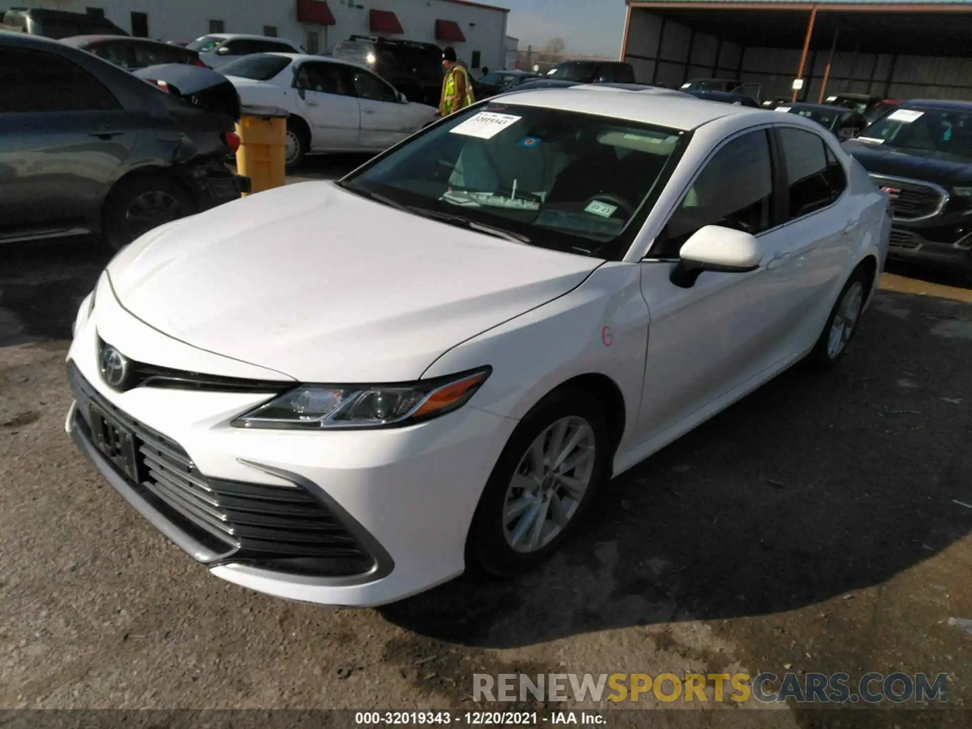 2 Photograph of a damaged car 4T1C11AK5MU541071 TOYOTA CAMRY 2021