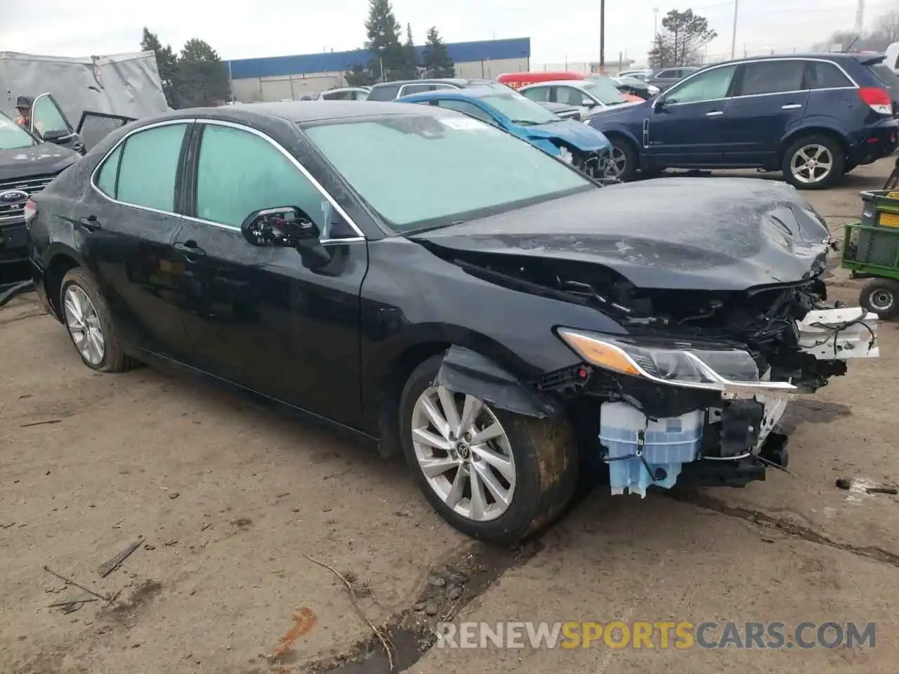 4 Photograph of a damaged car 4T1C11AK5MU555228 TOYOTA CAMRY 2021