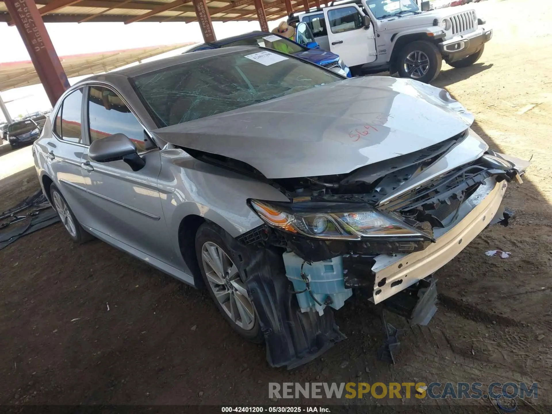 1 Photograph of a damaged car 4T1C11AK5MU564057 TOYOTA CAMRY 2021