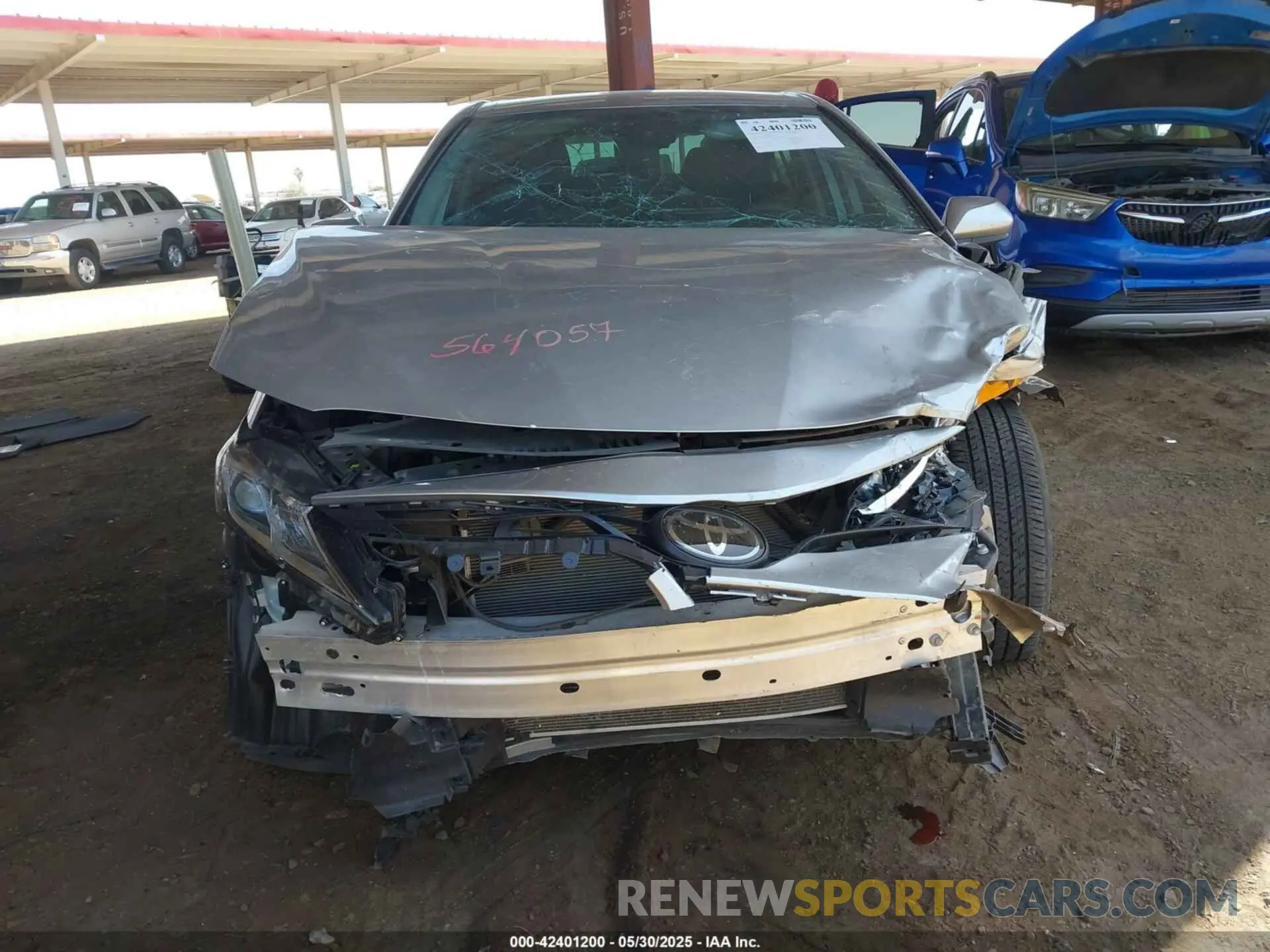 6 Photograph of a damaged car 4T1C11AK5MU564057 TOYOTA CAMRY 2021
