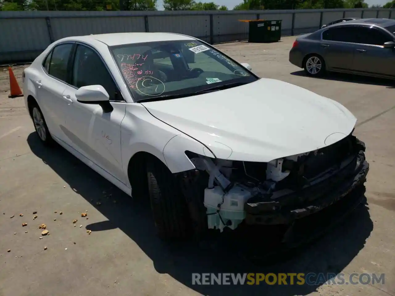 1 Photograph of a damaged car 4T1C11AK5MU586091 TOYOTA CAMRY 2021