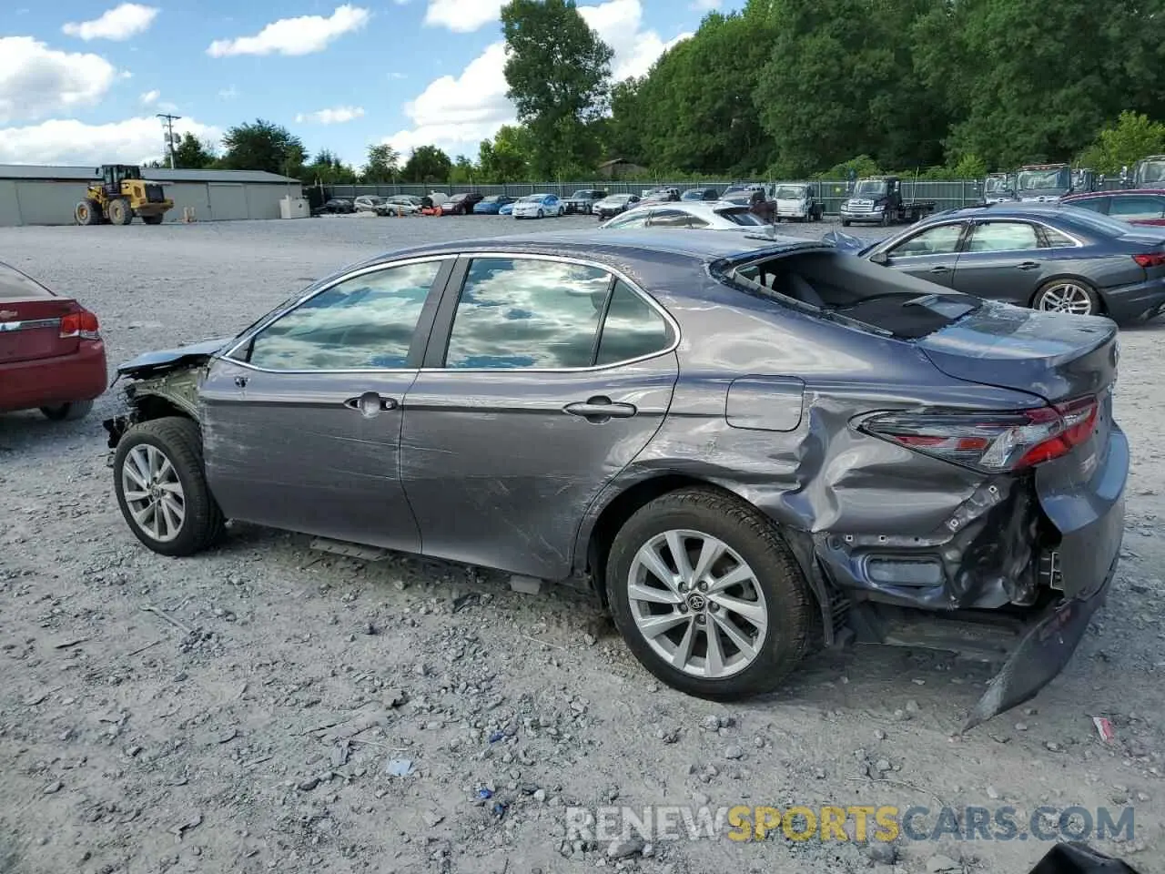 2 Photograph of a damaged car 4T1C11AK5MU586141 TOYOTA CAMRY 2021