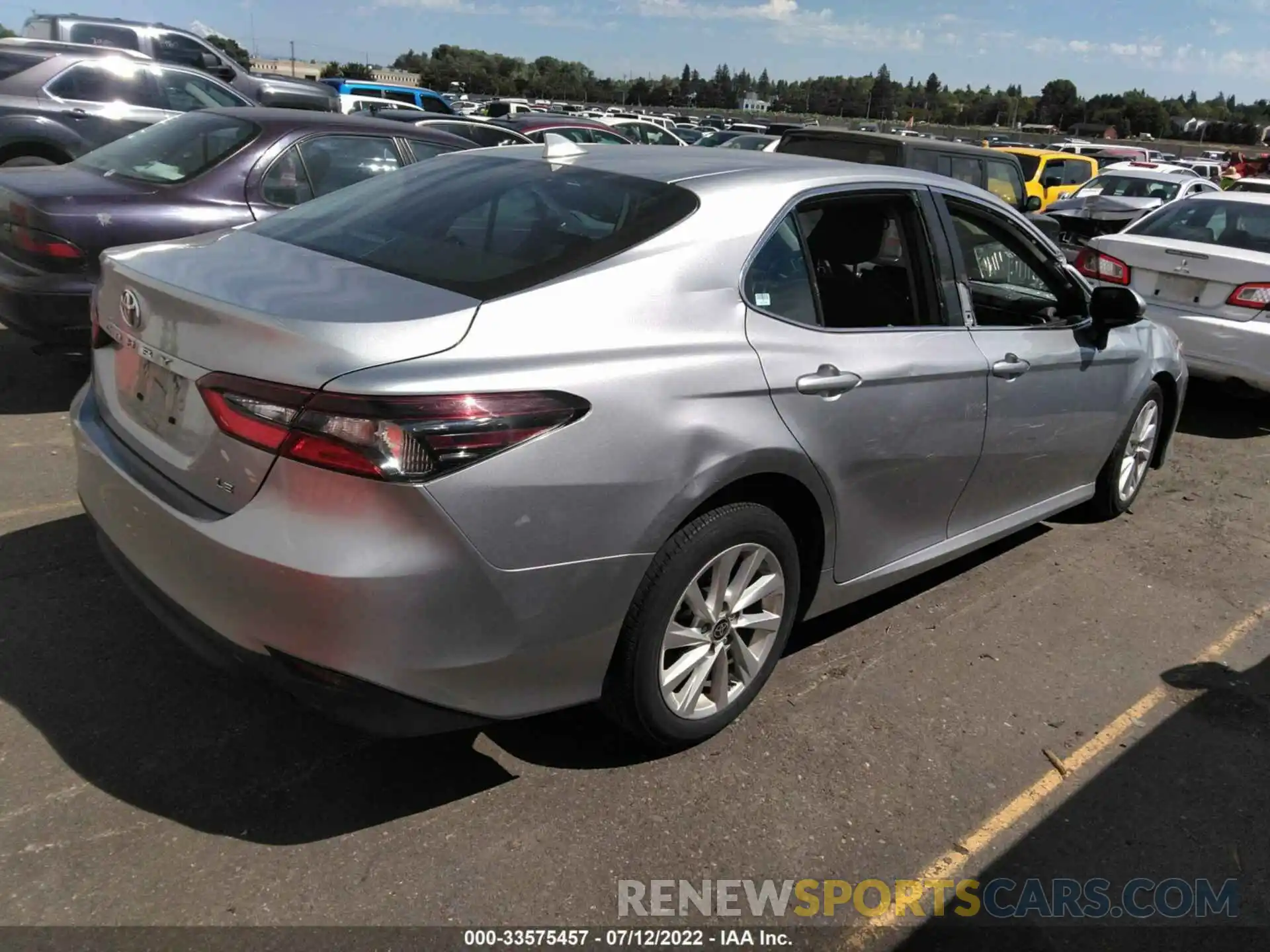 4 Photograph of a damaged car 4T1C11AK5MU590447 TOYOTA CAMRY 2021