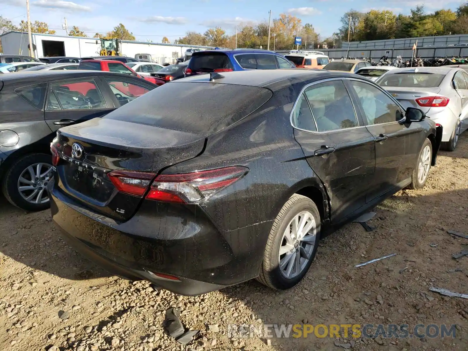 4 Photograph of a damaged car 4T1C11AK5MU606761 TOYOTA CAMRY 2021