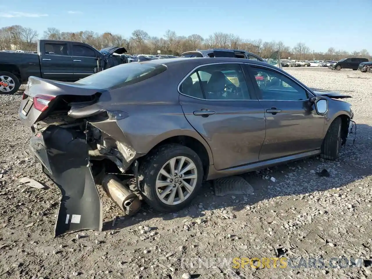 3 Photograph of a damaged car 4T1C11AK6MU408982 TOYOTA CAMRY 2021