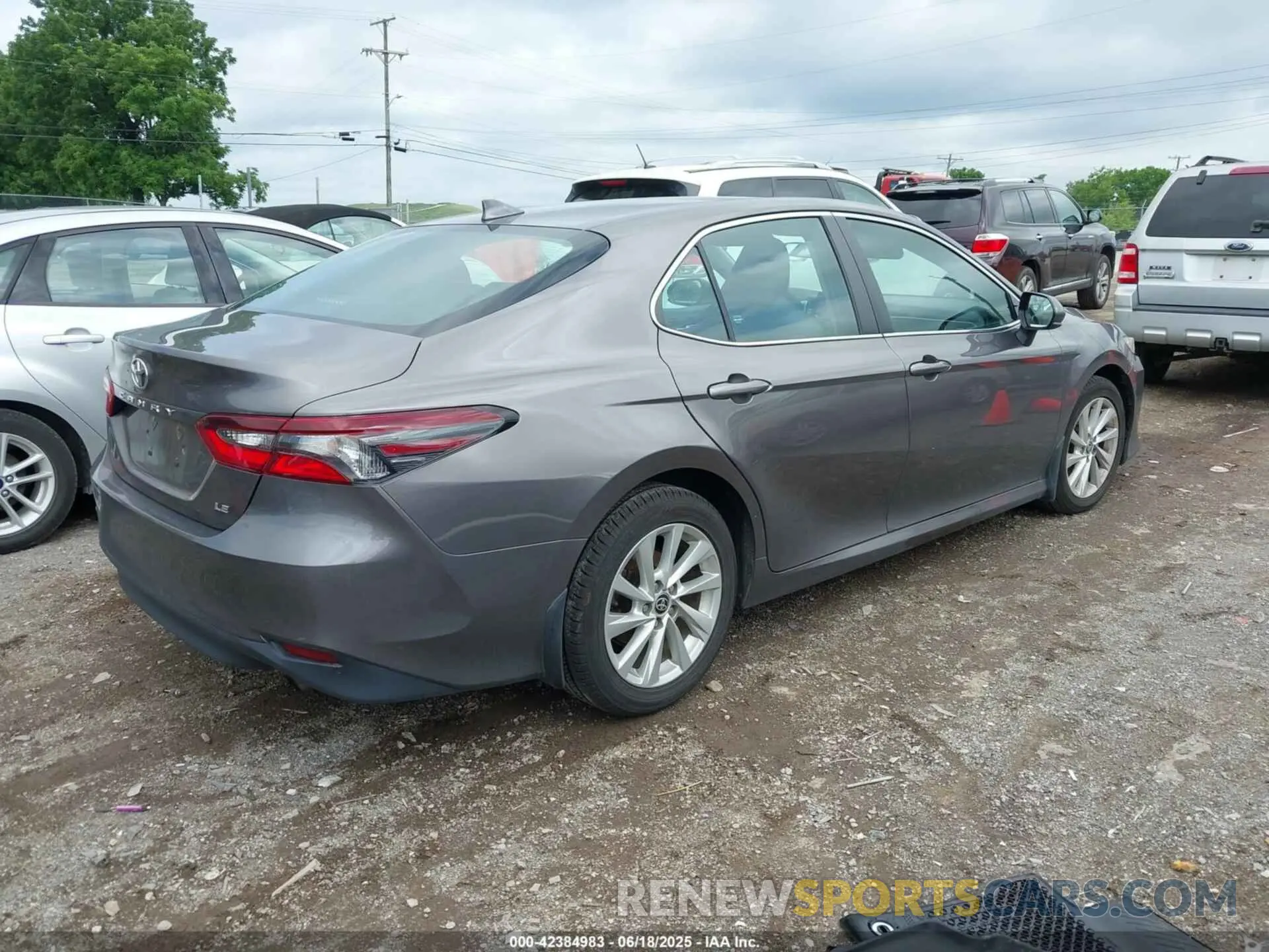 4 Photograph of a damaged car 4T1C11AK6MU420419 TOYOTA CAMRY 2021