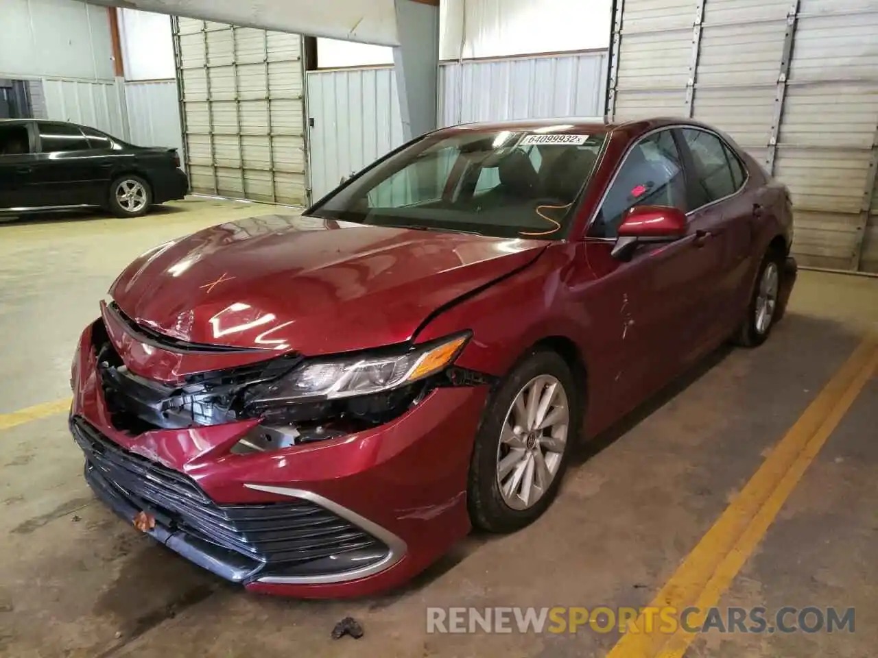 2 Photograph of a damaged car 4T1C11AK6MU423904 TOYOTA CAMRY 2021