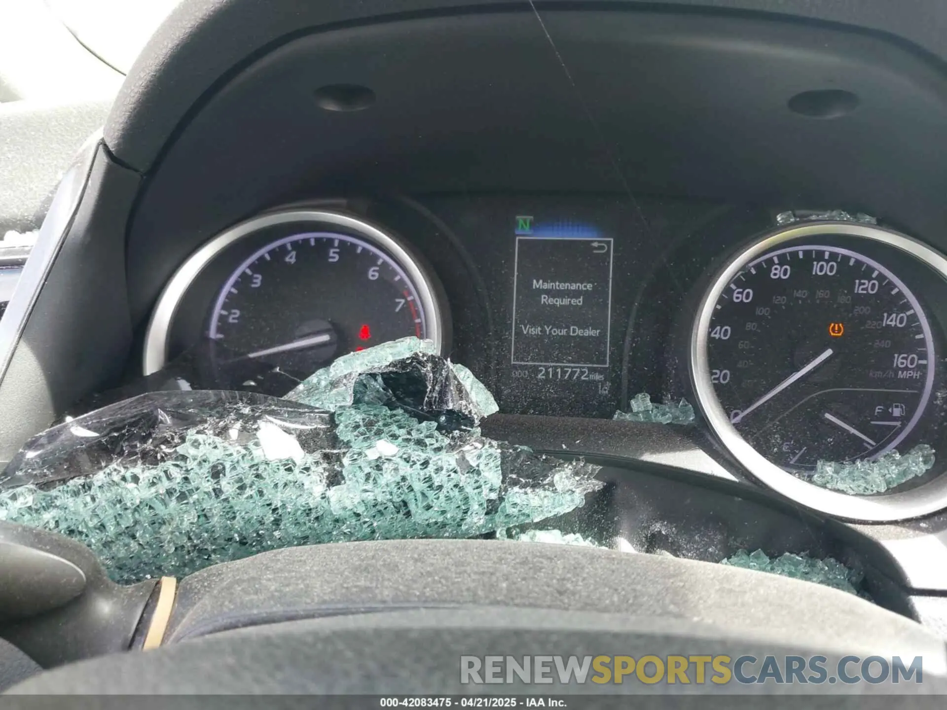 7 Photograph of a damaged car 4T1C11AK6MU443408 TOYOTA CAMRY 2021