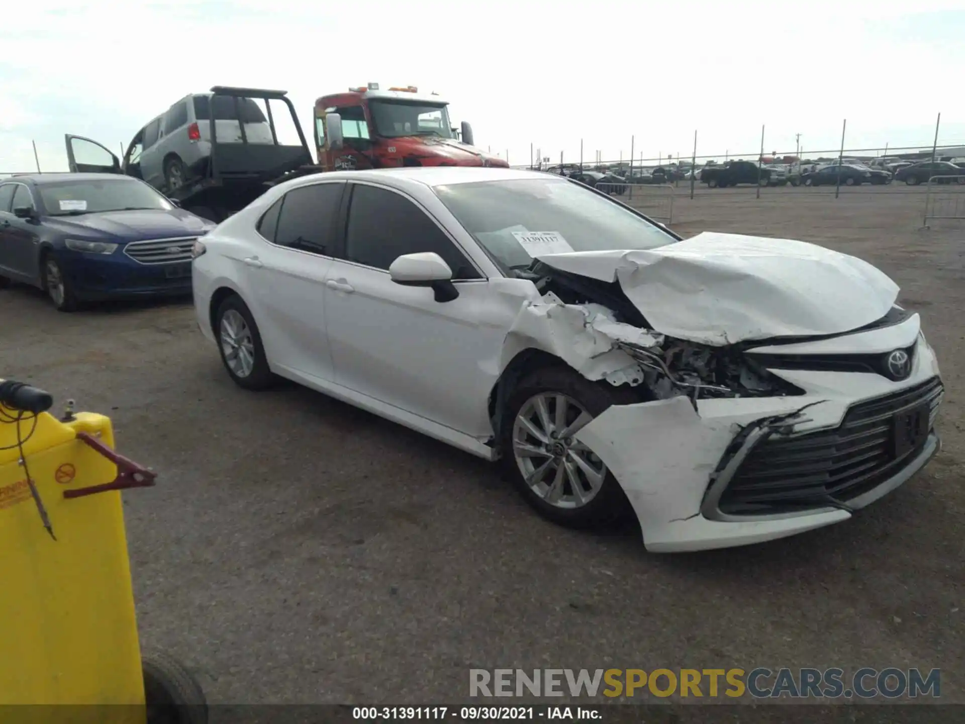 1 Photograph of a damaged car 4T1C11AK6MU459219 TOYOTA CAMRY 2021