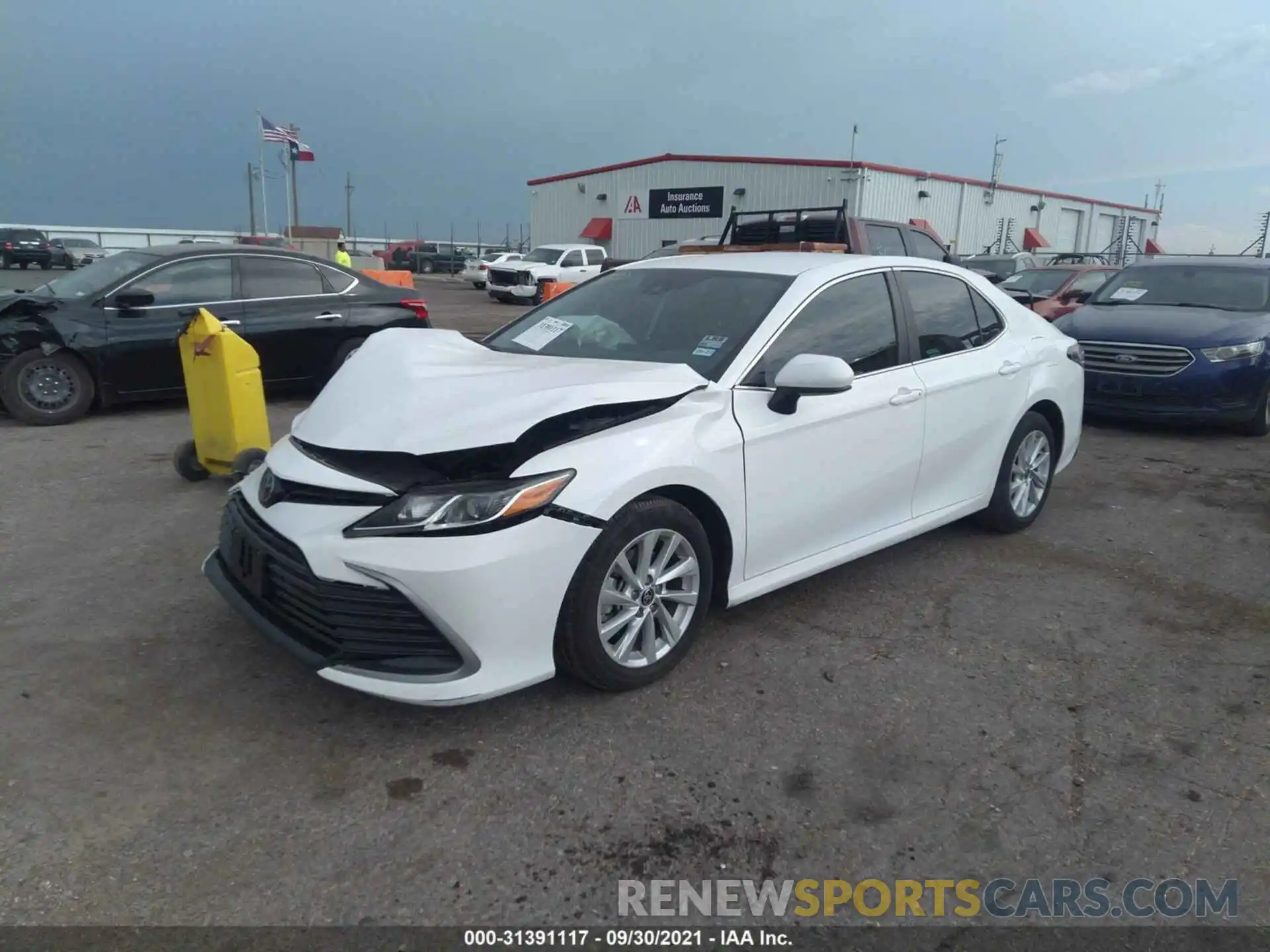 2 Photograph of a damaged car 4T1C11AK6MU459219 TOYOTA CAMRY 2021