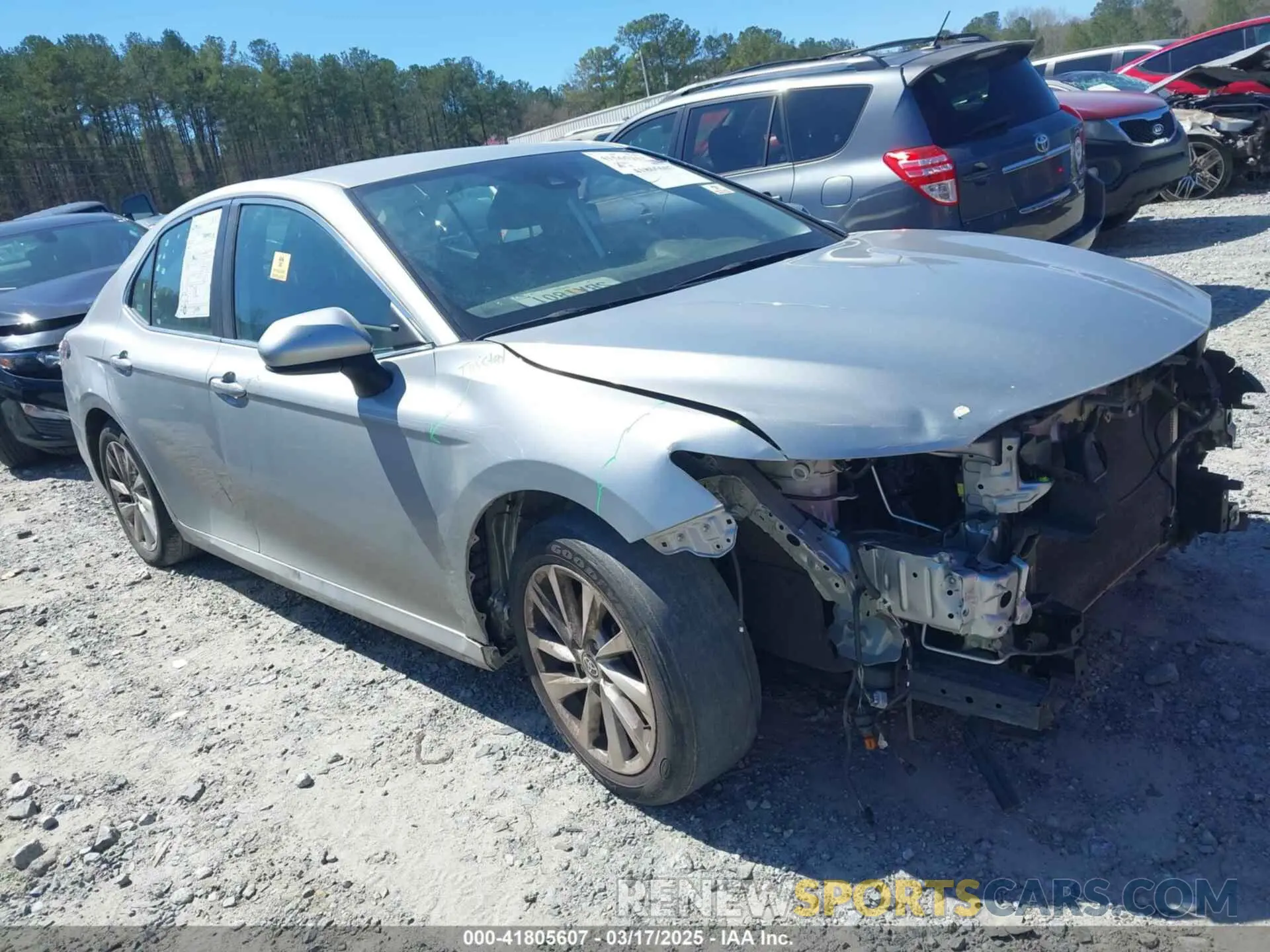 1 Photograph of a damaged car 4T1C11AK6MU466042 TOYOTA CAMRY 2021