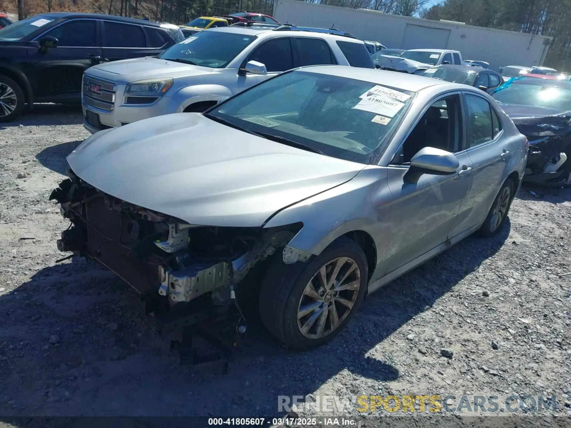 2 Photograph of a damaged car 4T1C11AK6MU466042 TOYOTA CAMRY 2021