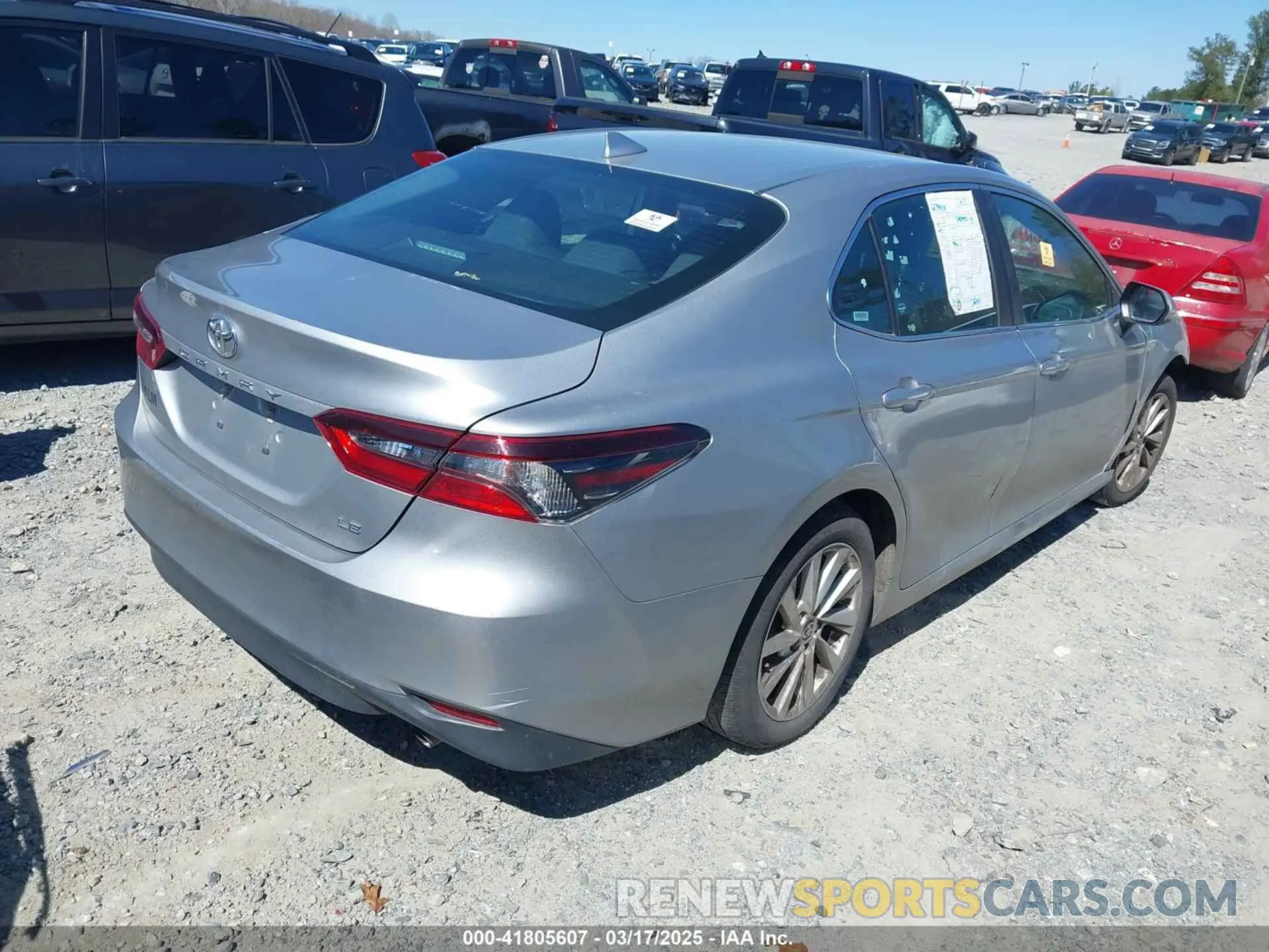 4 Photograph of a damaged car 4T1C11AK6MU466042 TOYOTA CAMRY 2021