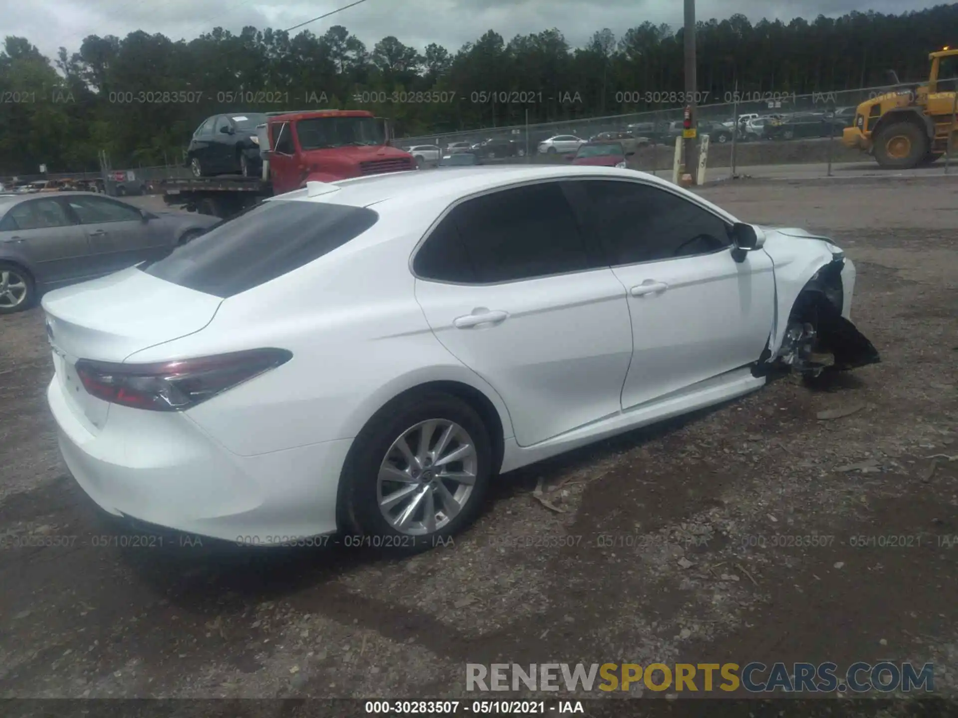 4 Photograph of a damaged car 4T1C11AK6MU527888 TOYOTA CAMRY 2021