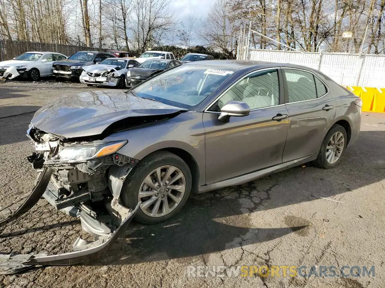 1 Photograph of a damaged car 4T1C11AK6MU548658 TOYOTA CAMRY 2021