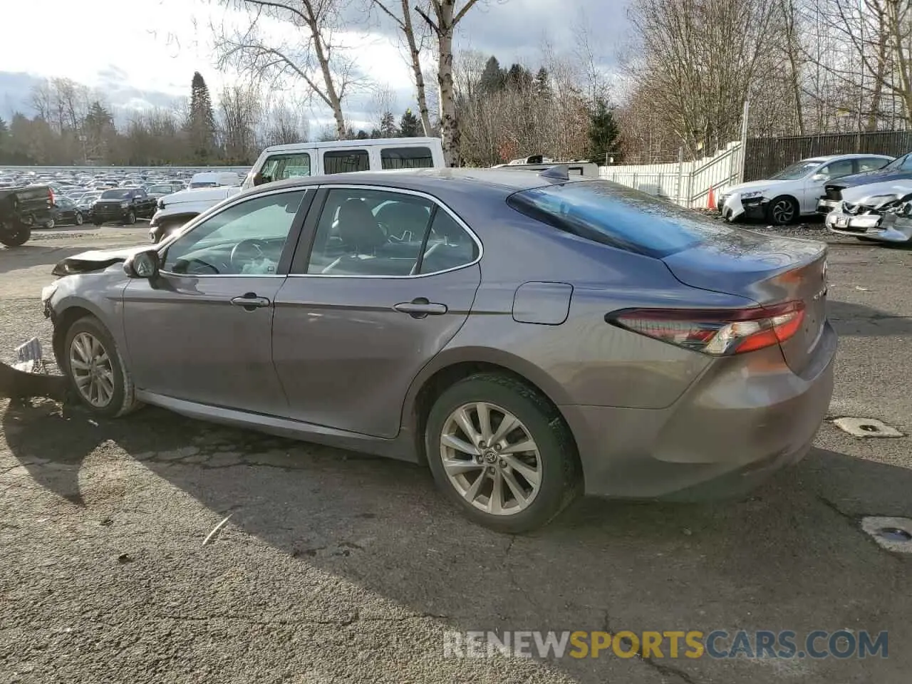 2 Photograph of a damaged car 4T1C11AK6MU548658 TOYOTA CAMRY 2021