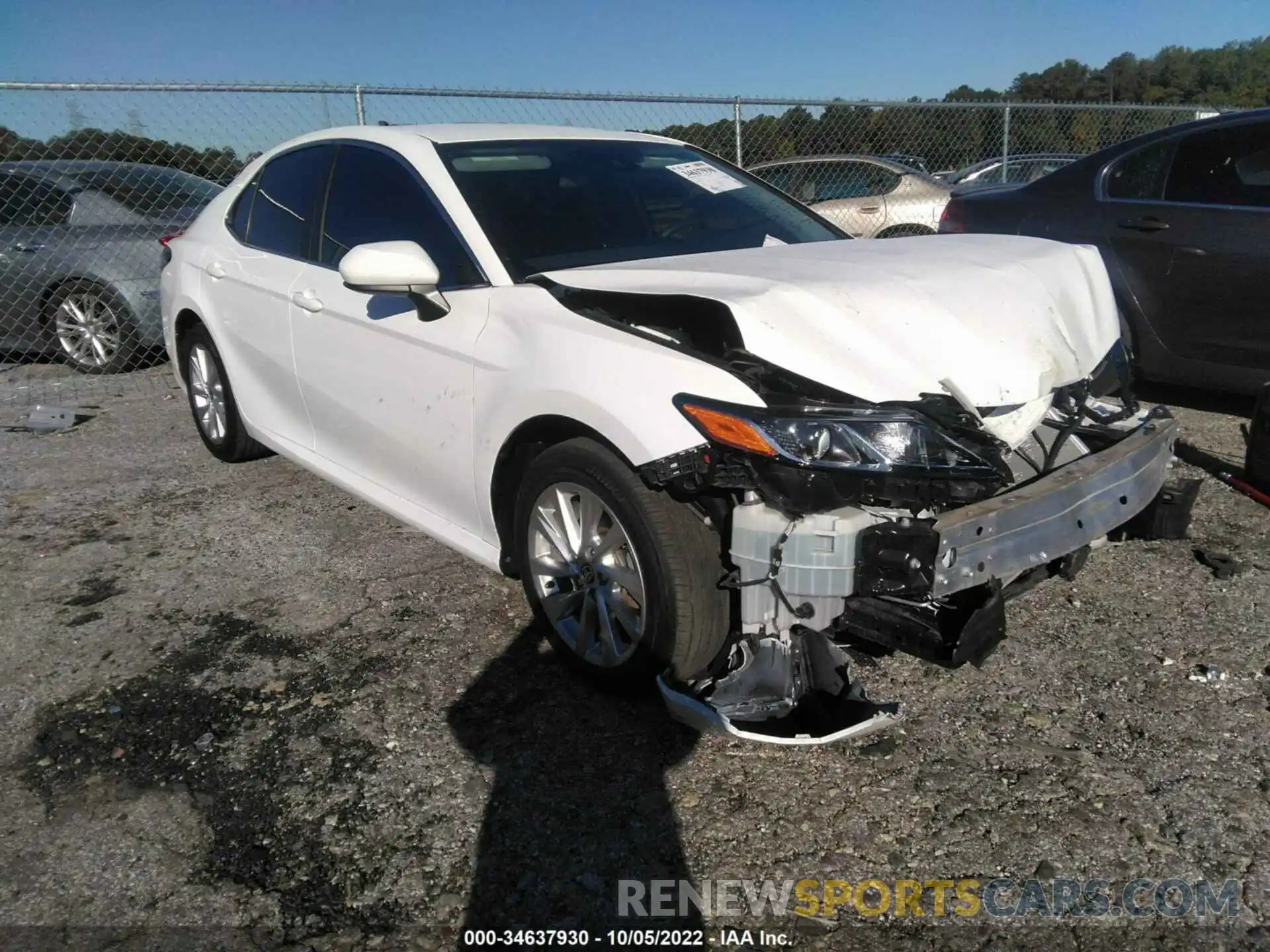 1 Photograph of a damaged car 4T1C11AK6MU552127 TOYOTA CAMRY 2021