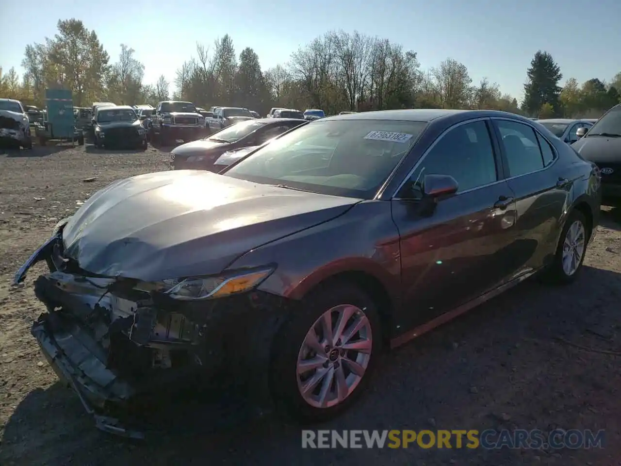 1 Photograph of a damaged car 4T1C11AK6MU565489 TOYOTA CAMRY 2021