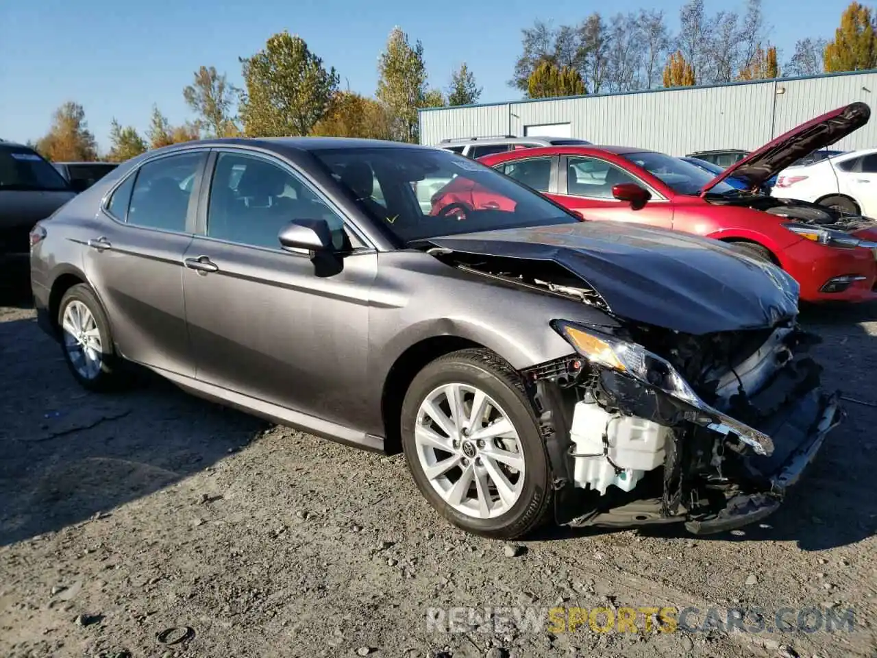 4 Photograph of a damaged car 4T1C11AK6MU565489 TOYOTA CAMRY 2021