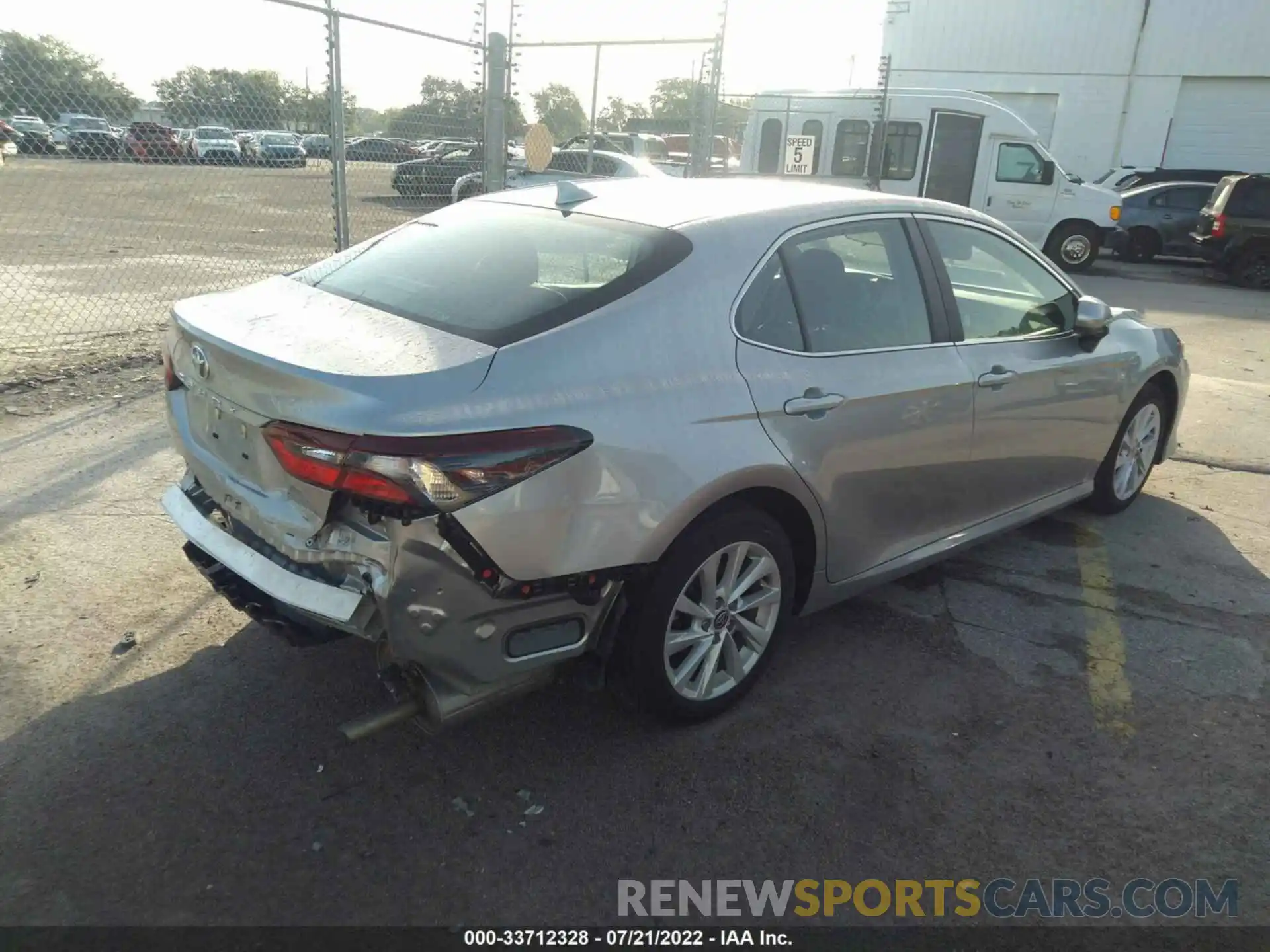 4 Photograph of a damaged car 4T1C11AK6MU575133 TOYOTA CAMRY 2021