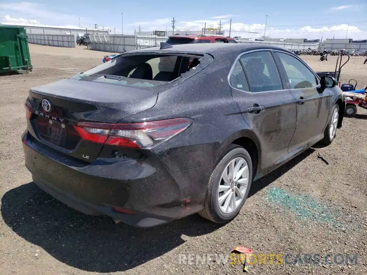 4 Photograph of a damaged car 4T1C11AK6MU584009 TOYOTA CAMRY 2021