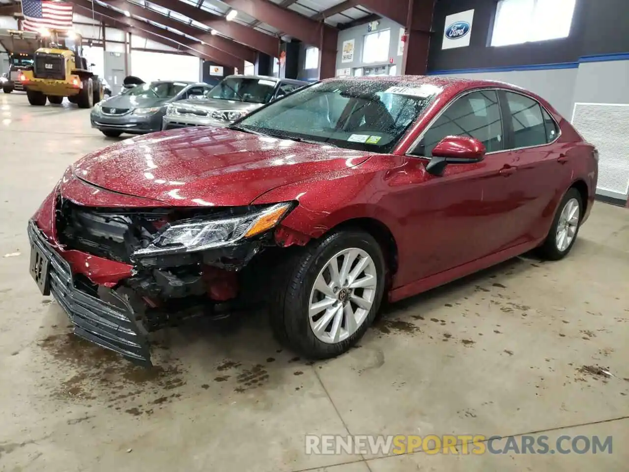 1 Photograph of a damaged car 4T1C11AK6MU587265 TOYOTA CAMRY 2021