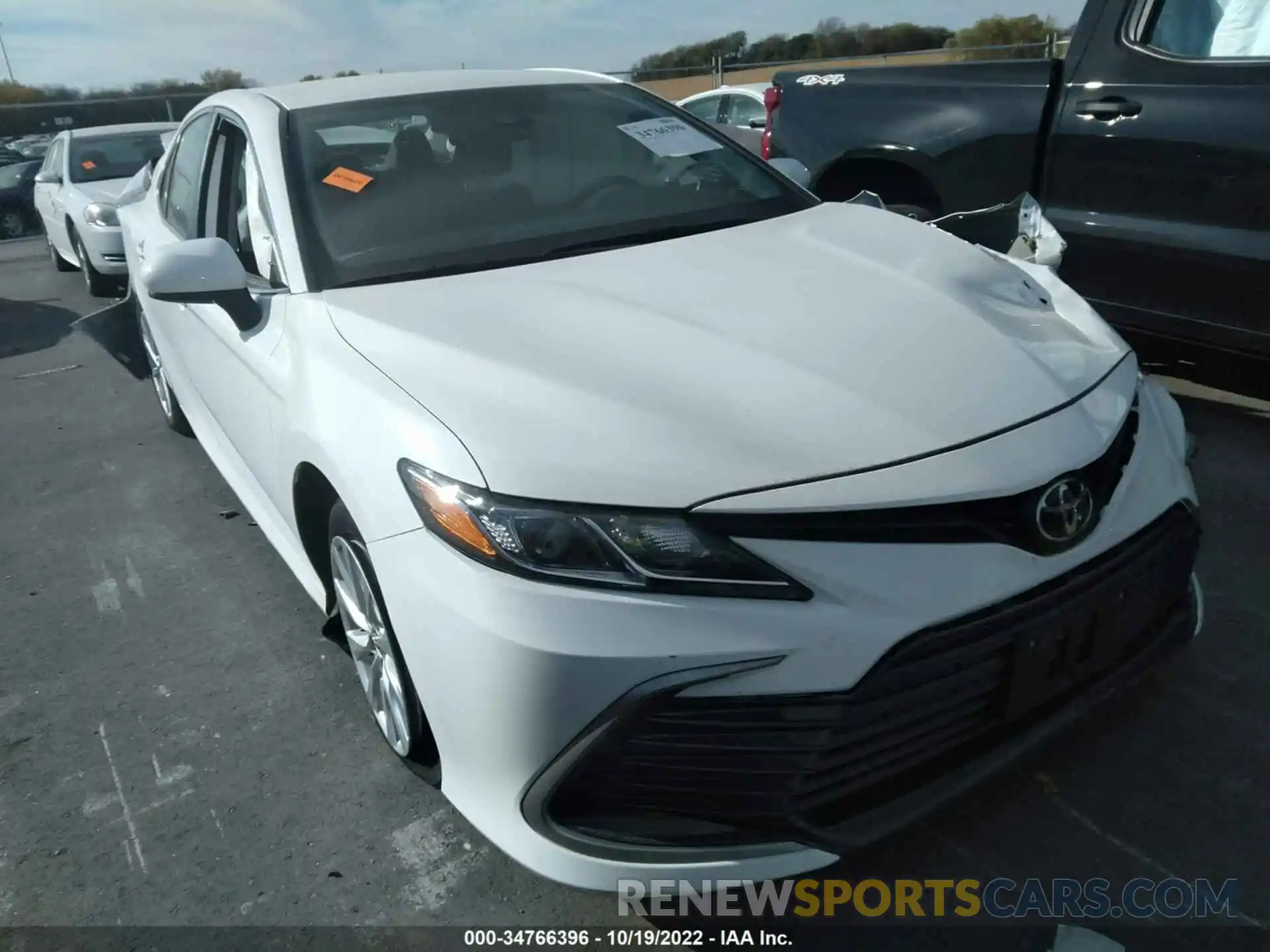 1 Photograph of a damaged car 4T1C11AK6MU587718 TOYOTA CAMRY 2021