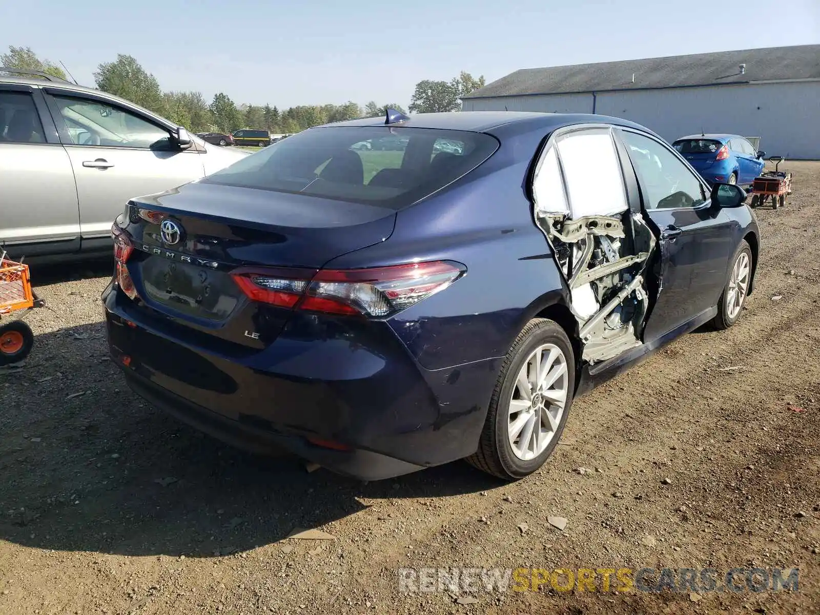 4 Photograph of a damaged car 4T1C11AK6MU594619 TOYOTA CAMRY 2021