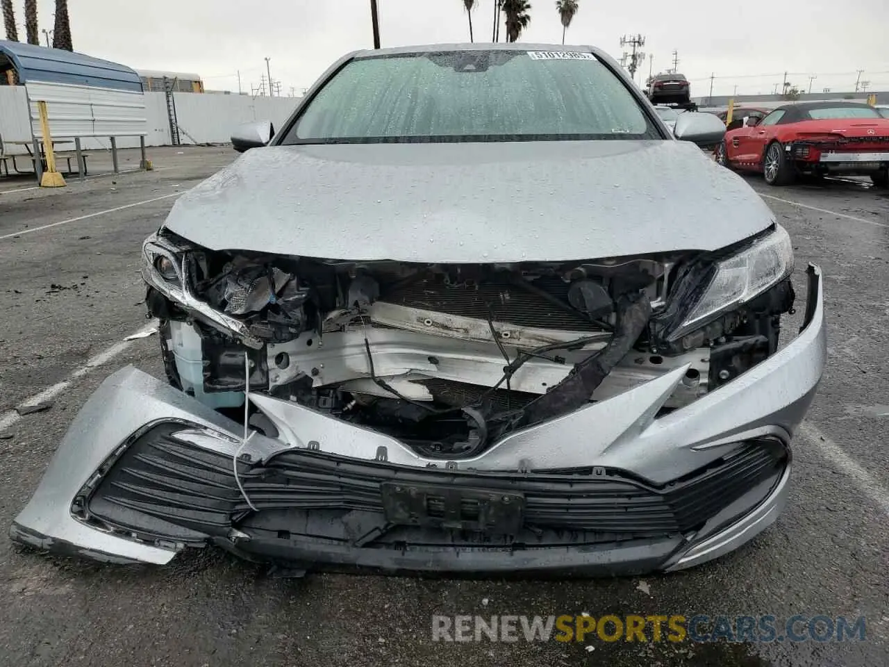 5 Photograph of a damaged car 4T1C11AK6MU605702 TOYOTA CAMRY 2021