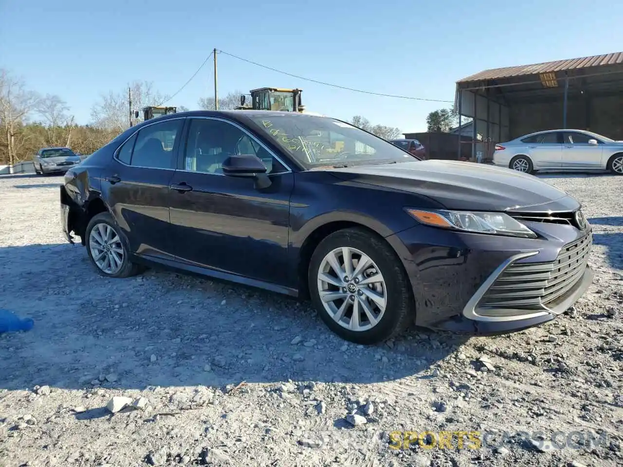 4 Photograph of a damaged car 4T1C11AK6MU608941 TOYOTA CAMRY 2021