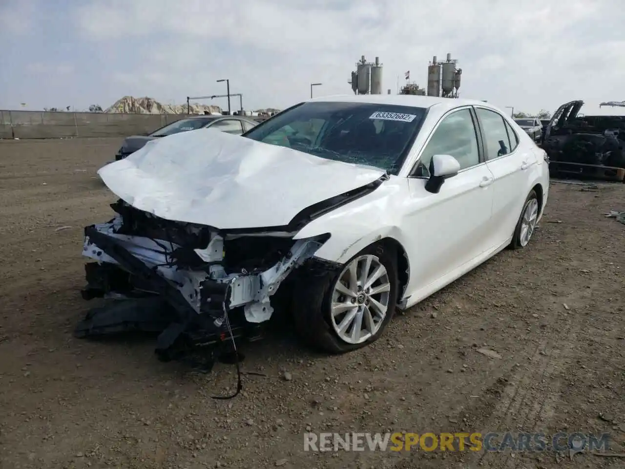 2 Photograph of a damaged car 4T1C11AK6MU612925 TOYOTA CAMRY 2021