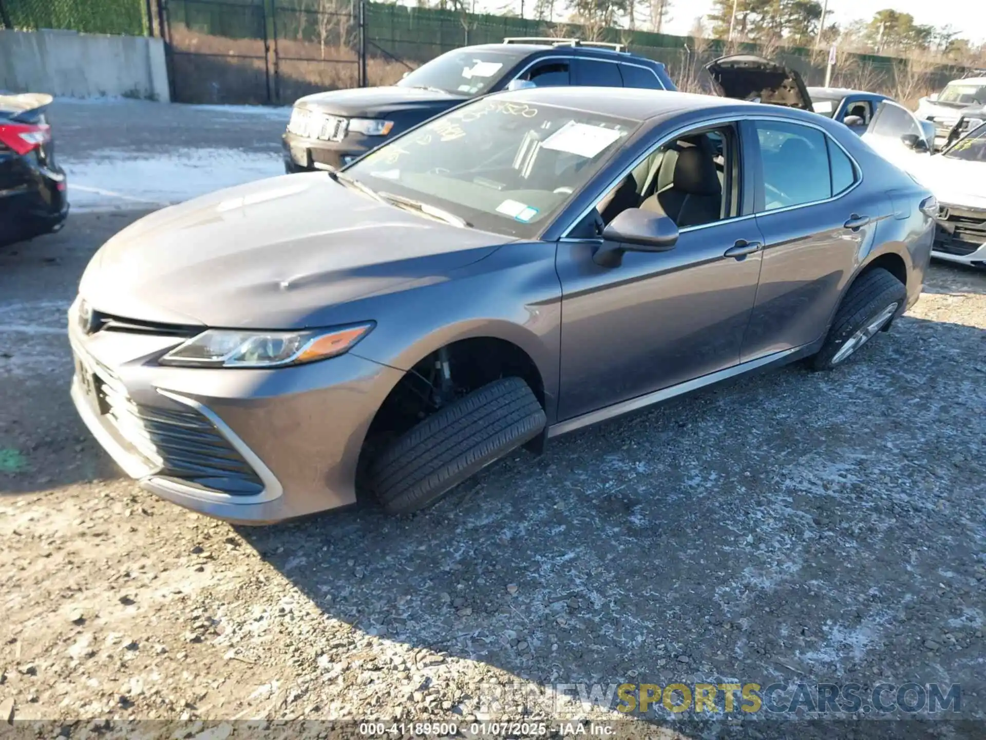 2 Photograph of a damaged car 4T1C11AK6MU616117 TOYOTA CAMRY 2021