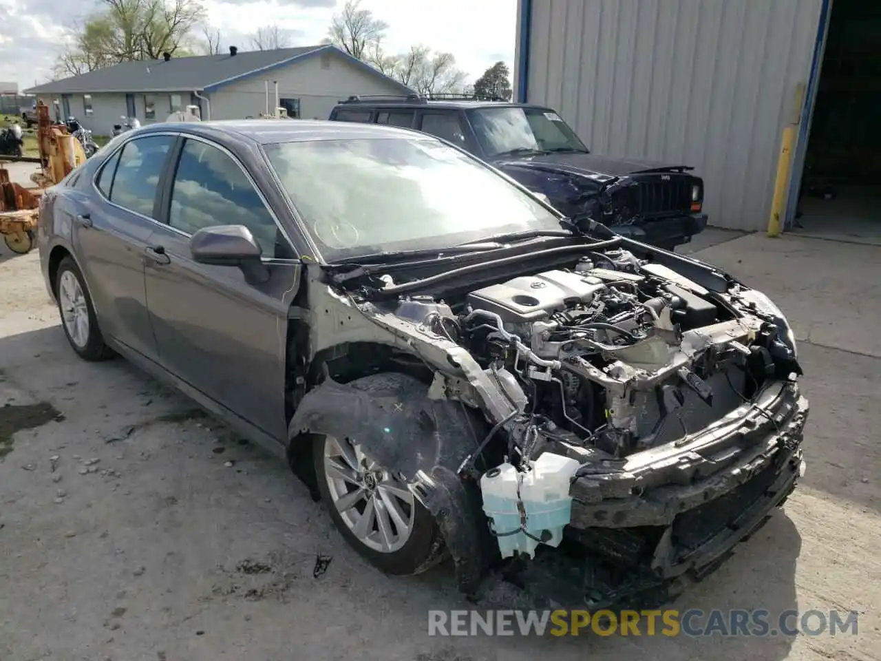 1 Photograph of a damaged car 4T1C11AK7MU437875 TOYOTA CAMRY 2021