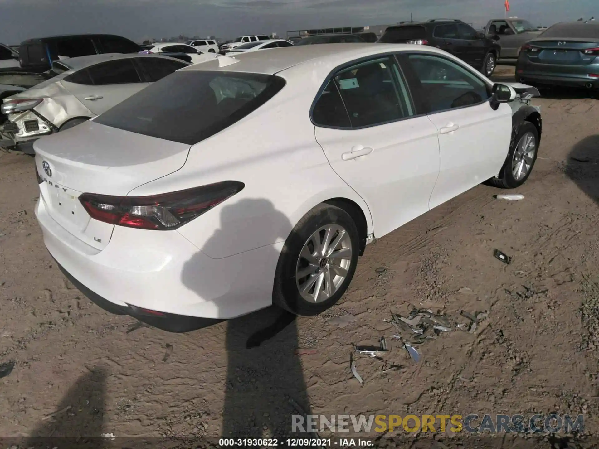 4 Photograph of a damaged car 4T1C11AK7MU447581 TOYOTA CAMRY 2021