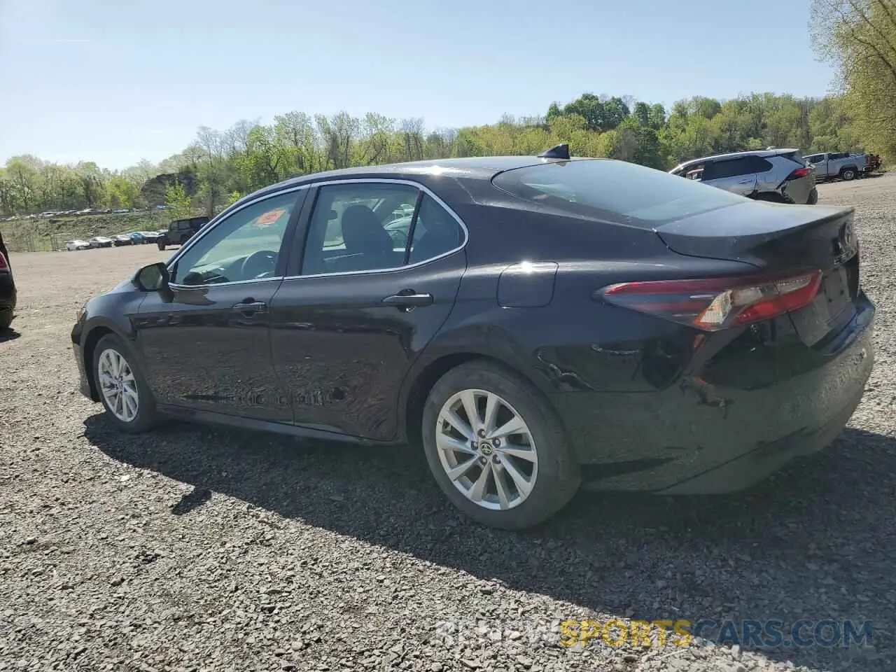 2 Photograph of a damaged car 4T1C11AK7MU447712 TOYOTA CAMRY 2021