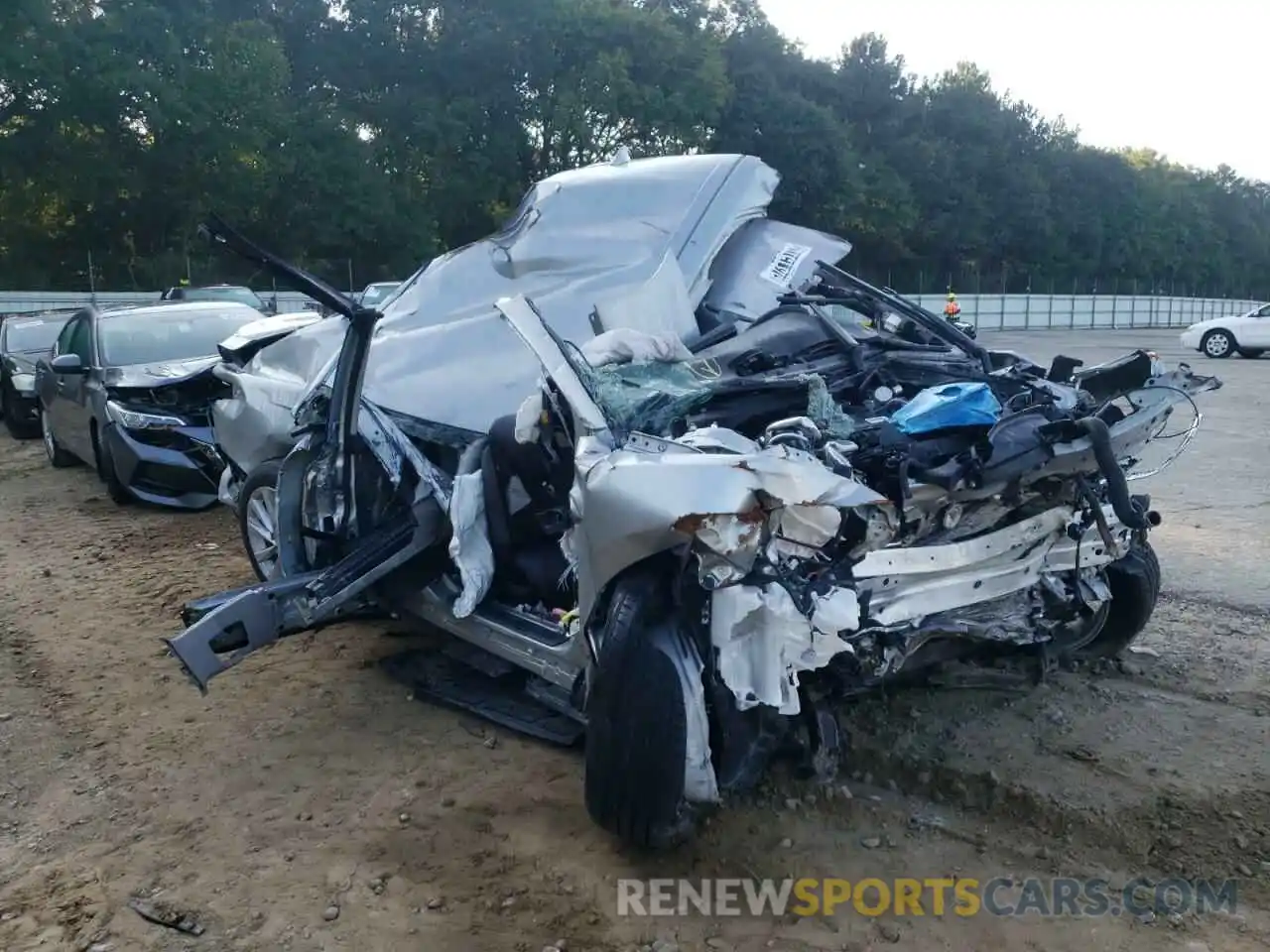 1 Photograph of a damaged car 4T1C11AK7MU455860 TOYOTA CAMRY 2021