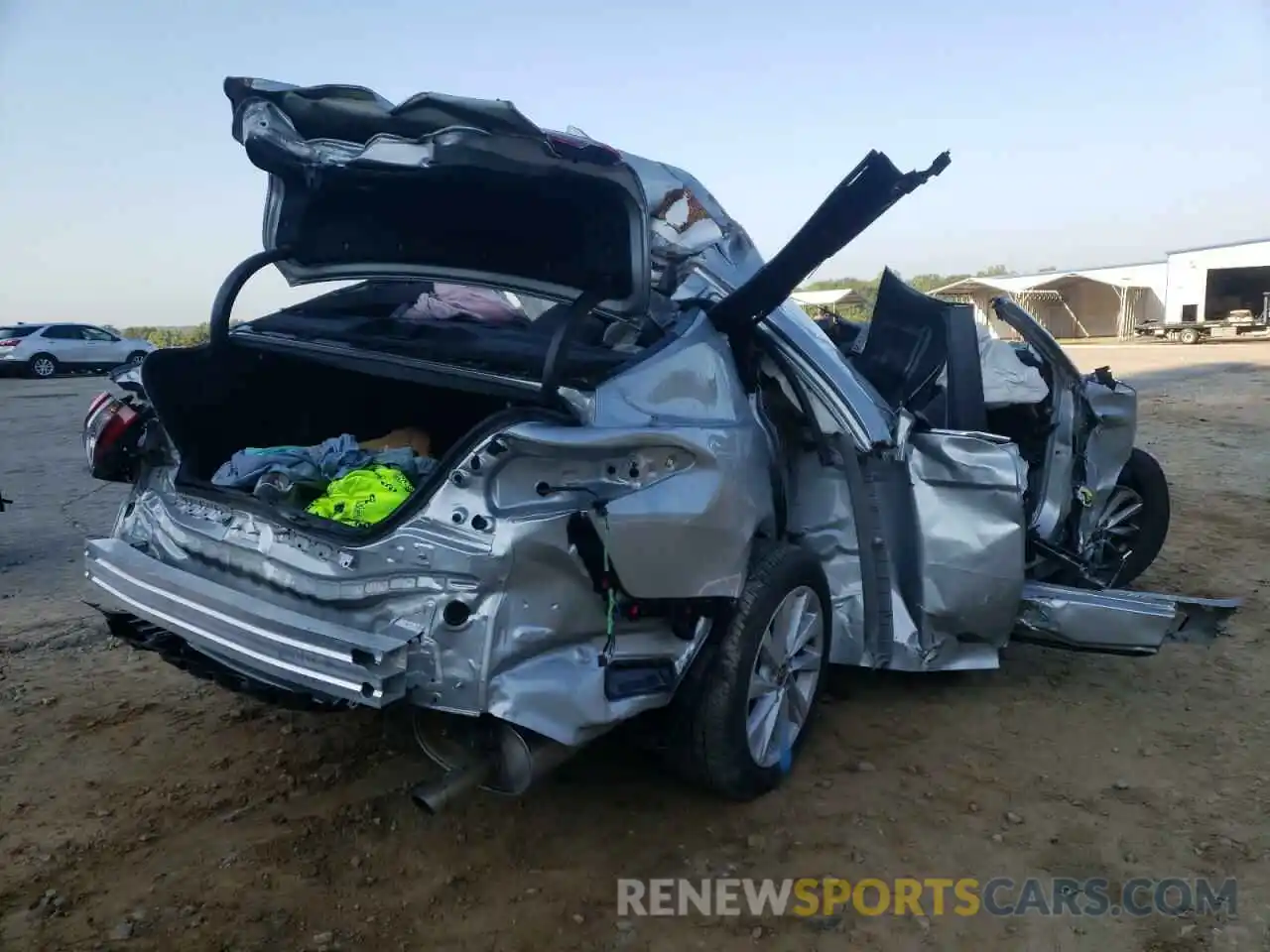 4 Photograph of a damaged car 4T1C11AK7MU455860 TOYOTA CAMRY 2021