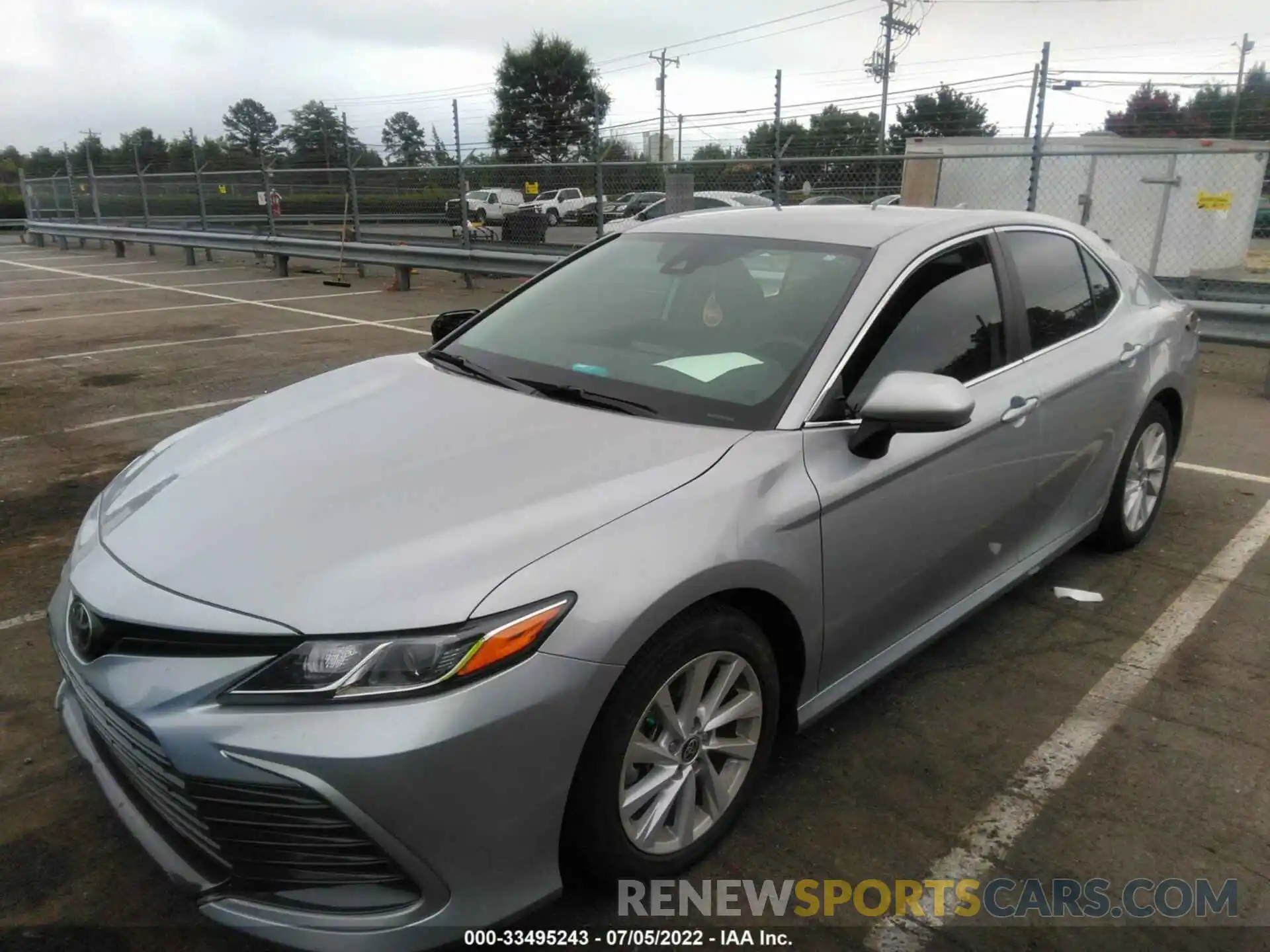 2 Photograph of a damaged car 4T1C11AK7MU463232 TOYOTA CAMRY 2021