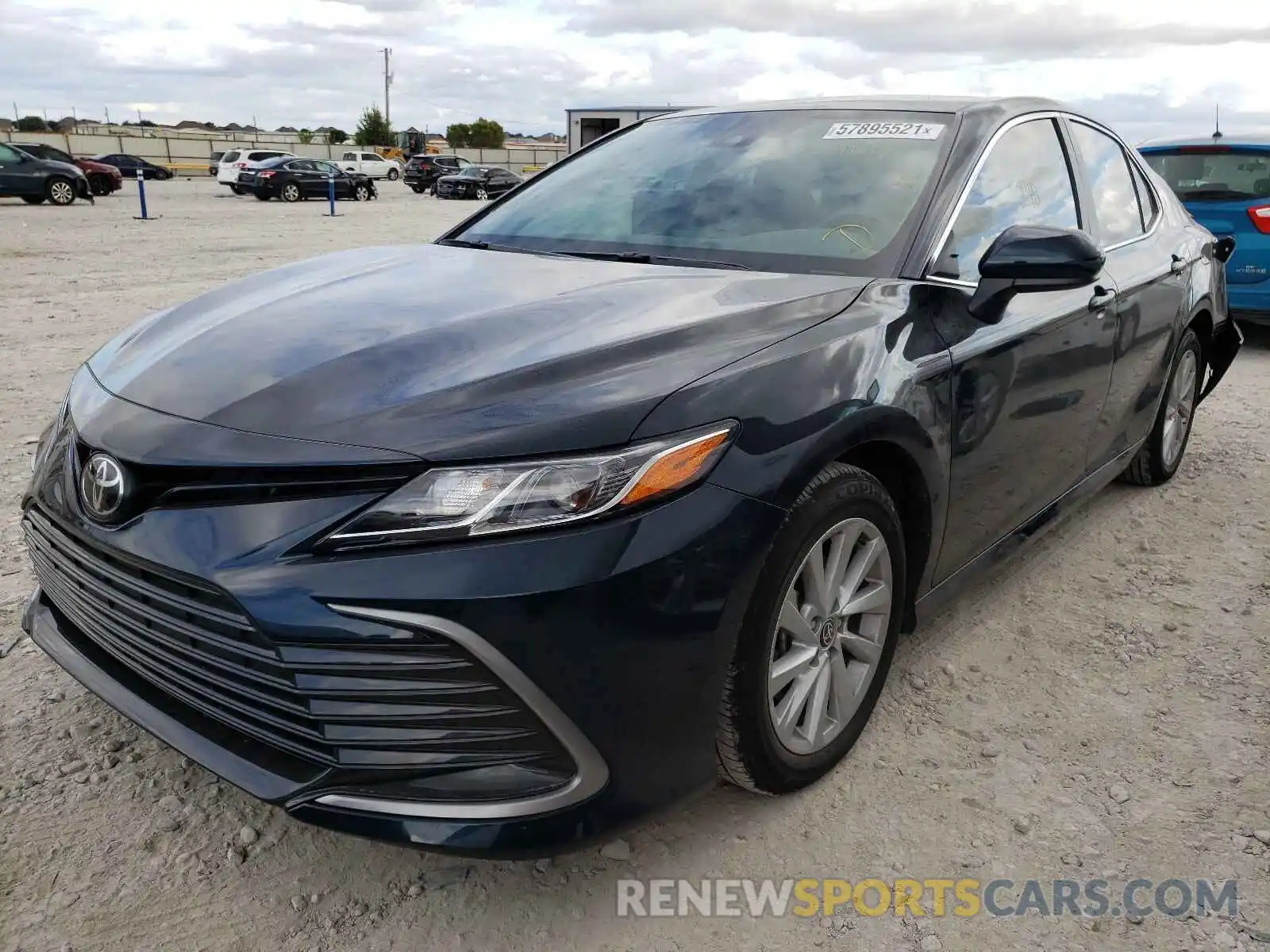 2 Photograph of a damaged car 4T1C11AK7MU497851 TOYOTA CAMRY 2021