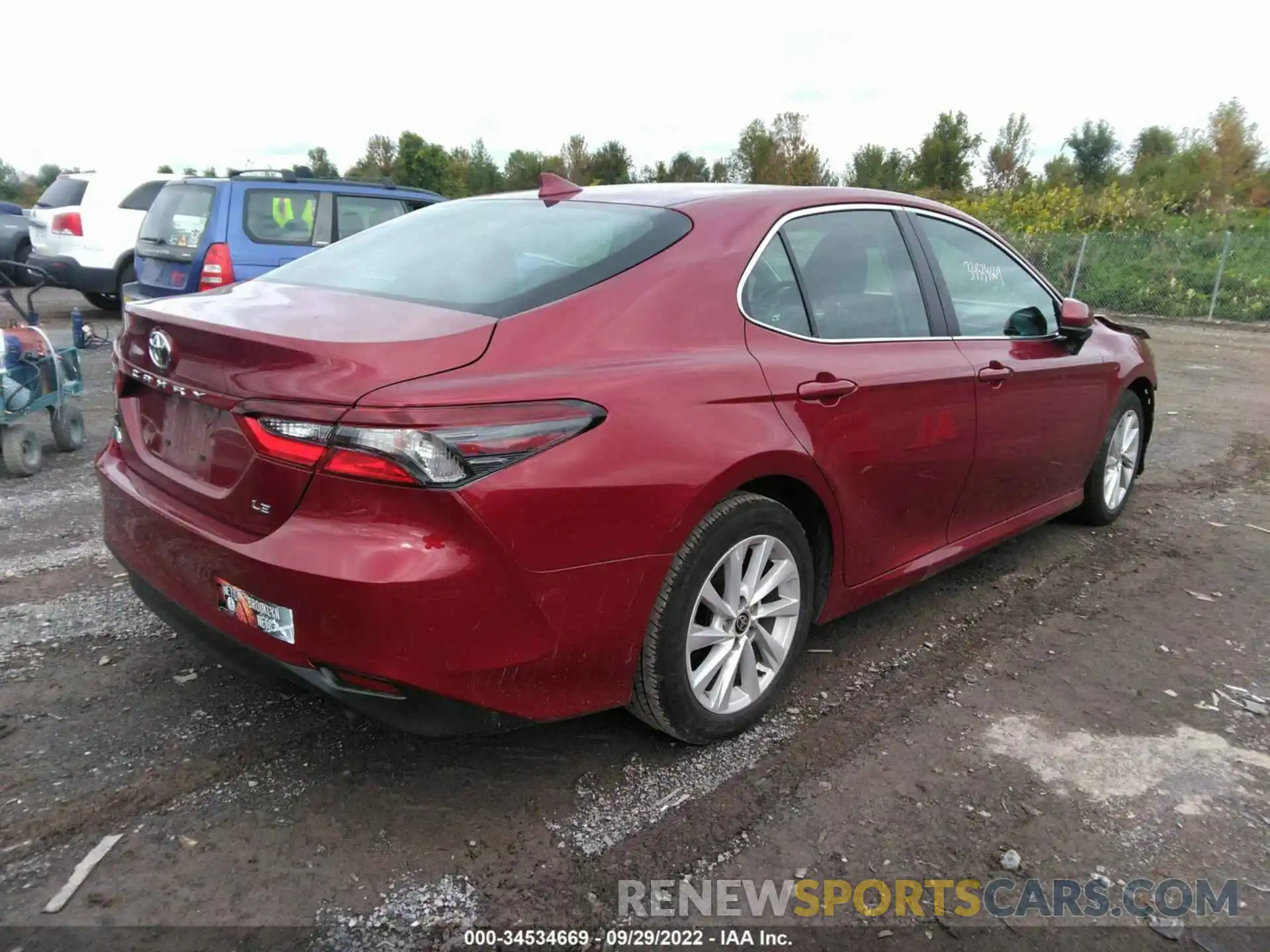 4 Photograph of a damaged car 4T1C11AK7MU512624 TOYOTA CAMRY 2021