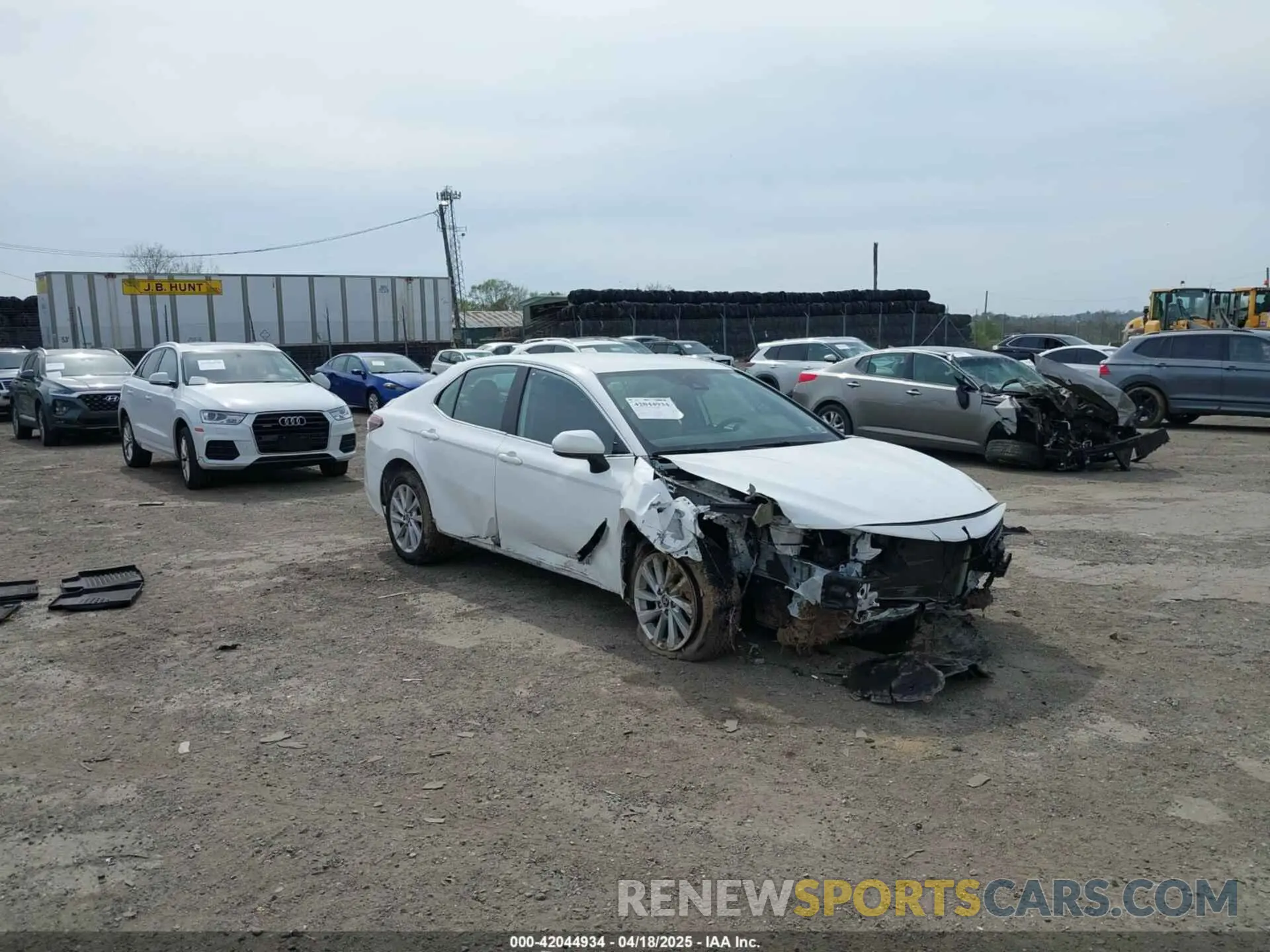 1 Photograph of a damaged car 4T1C11AK7MU515359 TOYOTA CAMRY 2021