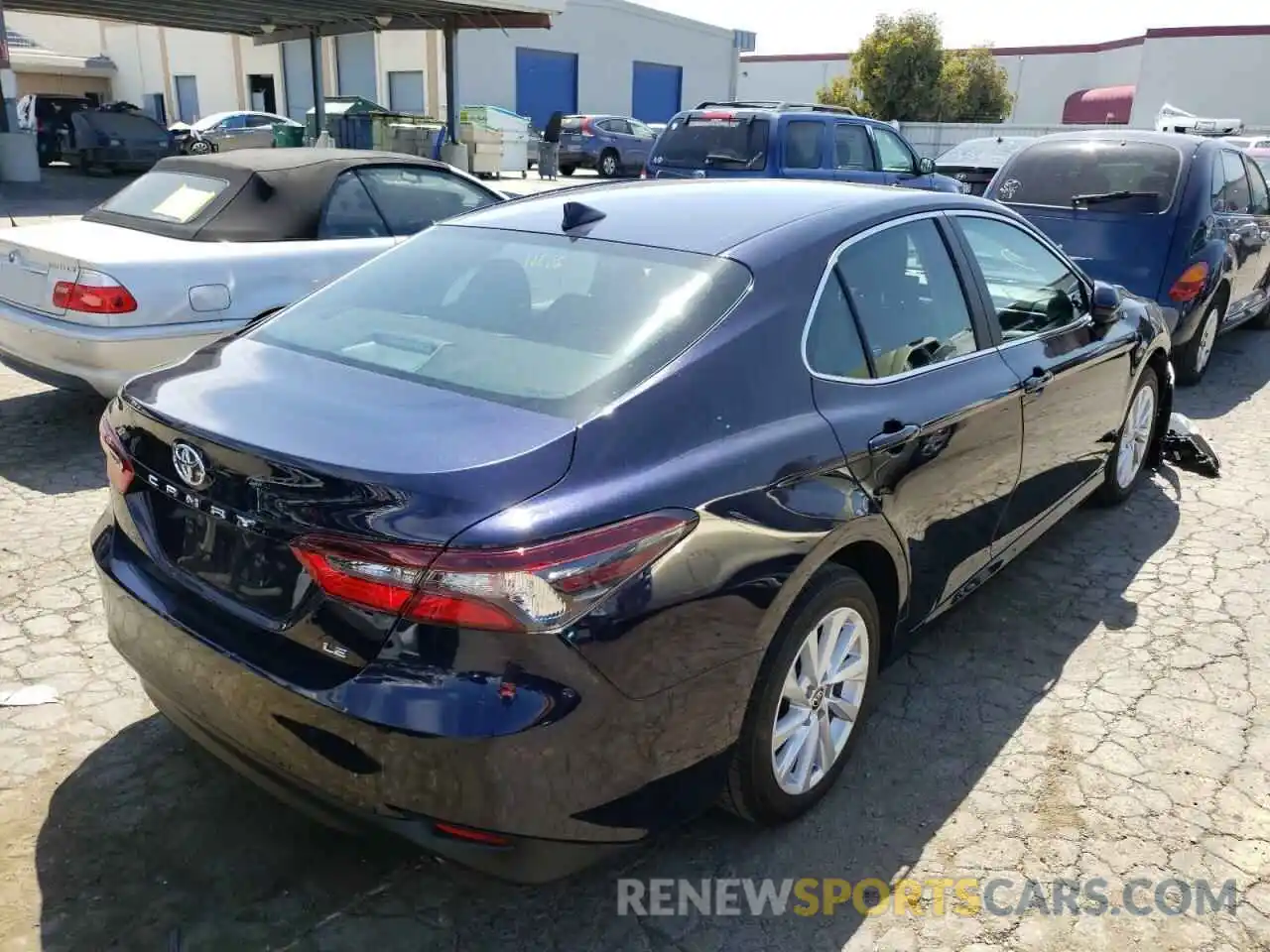 4 Photograph of a damaged car 4T1C11AK7MU548250 TOYOTA CAMRY 2021