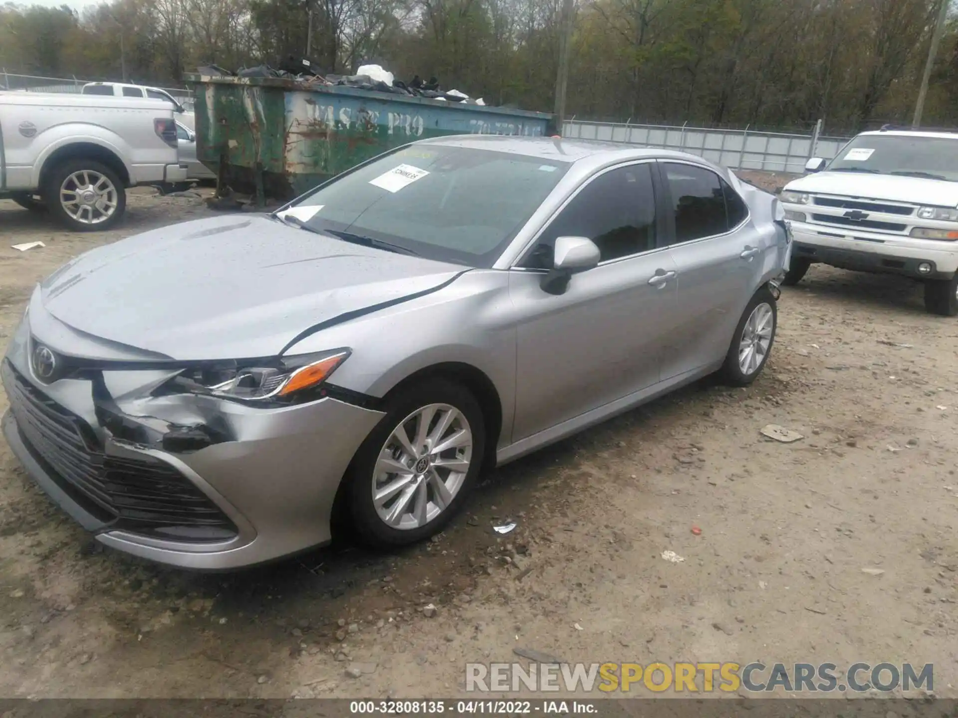 2 Photograph of a damaged car 4T1C11AK7MU548961 TOYOTA CAMRY 2021