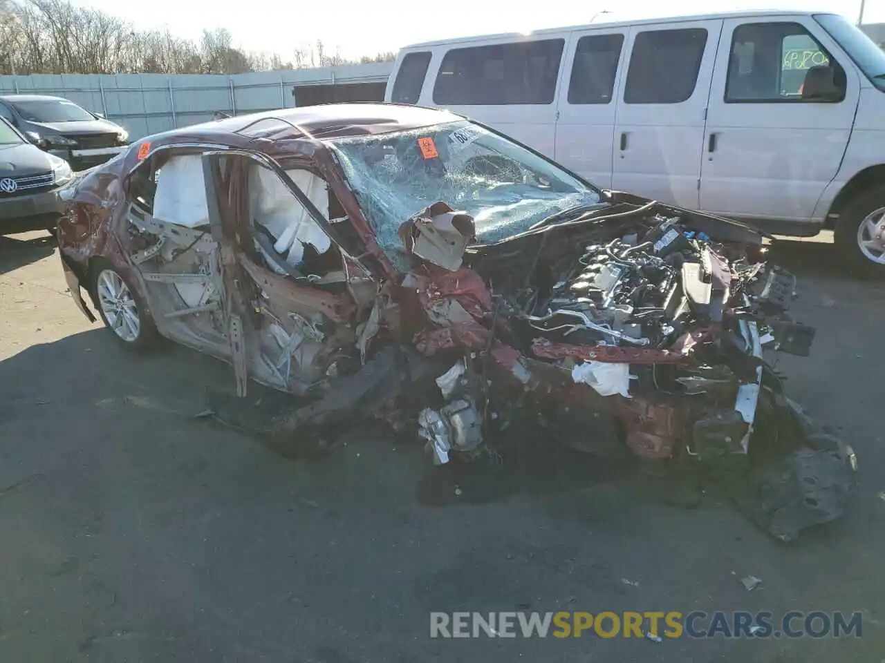 4 Photograph of a damaged car 4T1C11AK7MU561421 TOYOTA CAMRY 2021