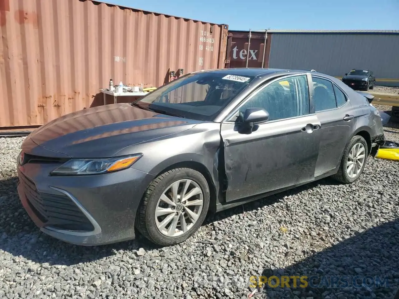 1 Photograph of a damaged car 4T1C11AK7MU575335 TOYOTA CAMRY 2021