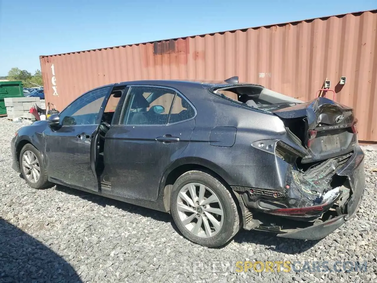 2 Photograph of a damaged car 4T1C11AK7MU575335 TOYOTA CAMRY 2021