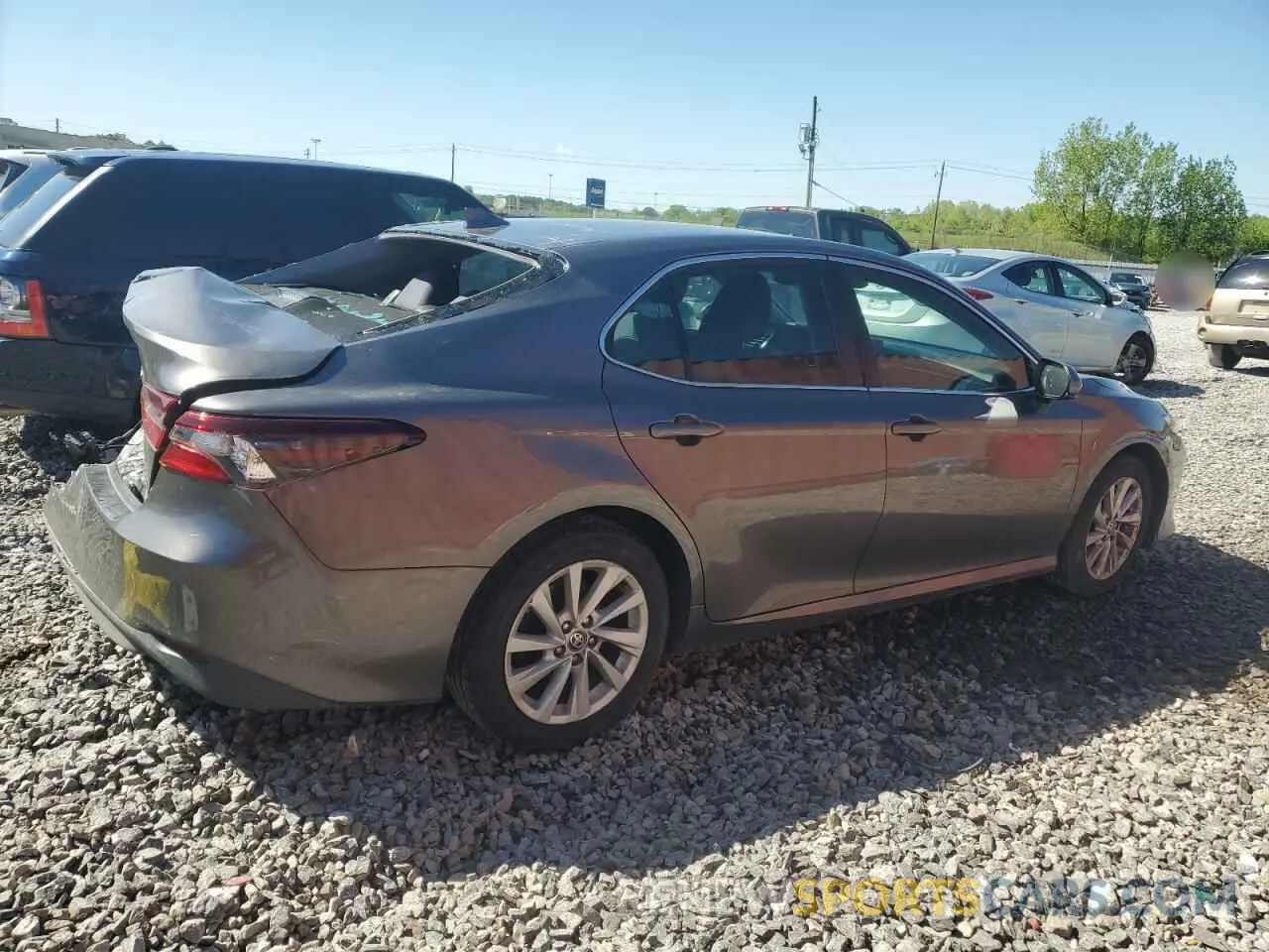 3 Photograph of a damaged car 4T1C11AK7MU575335 TOYOTA CAMRY 2021