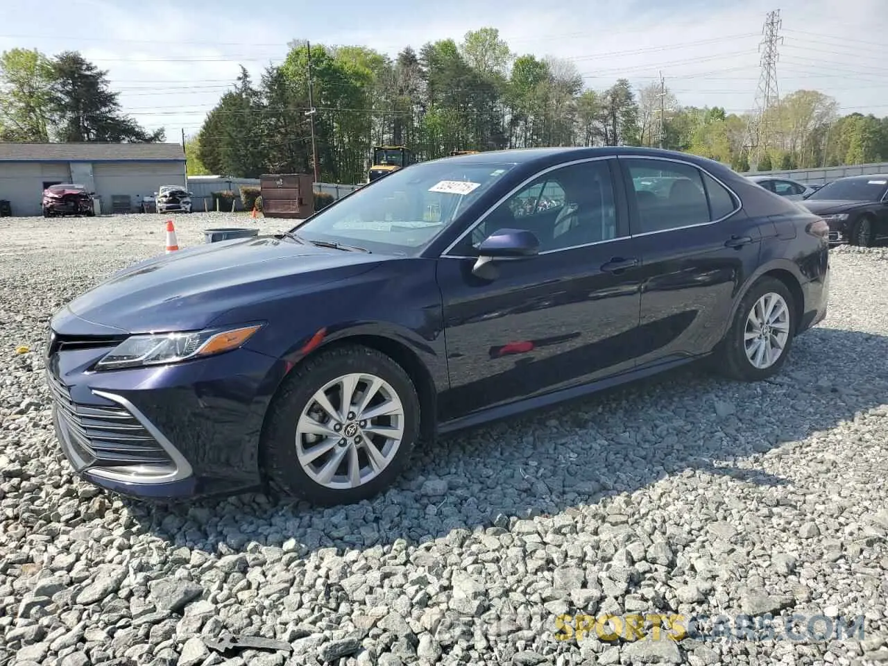 1 Photograph of a damaged car 4T1C11AK7MU579305 TOYOTA CAMRY 2021