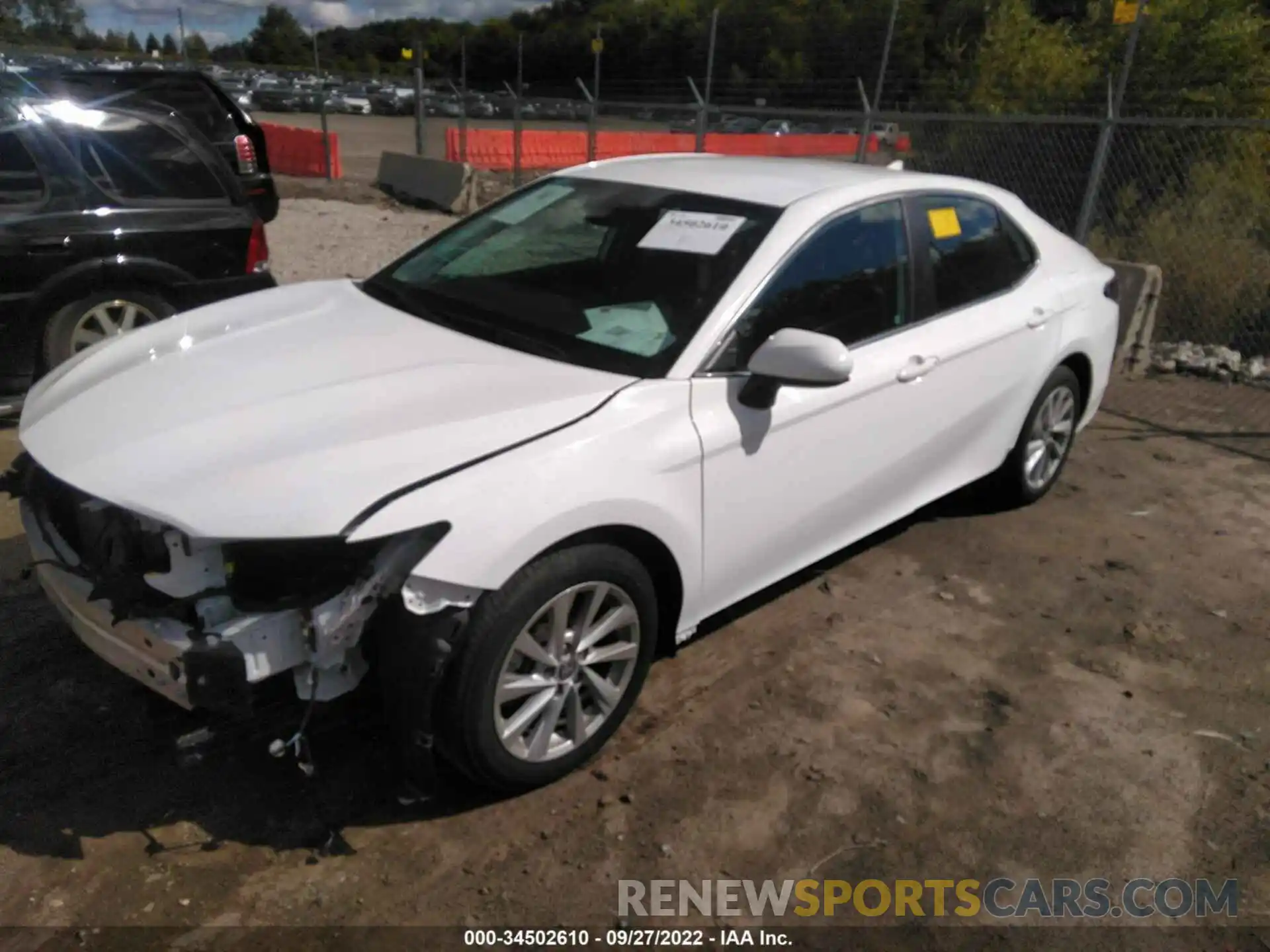 2 Photograph of a damaged car 4T1C11AK7MU590837 TOYOTA CAMRY 2021