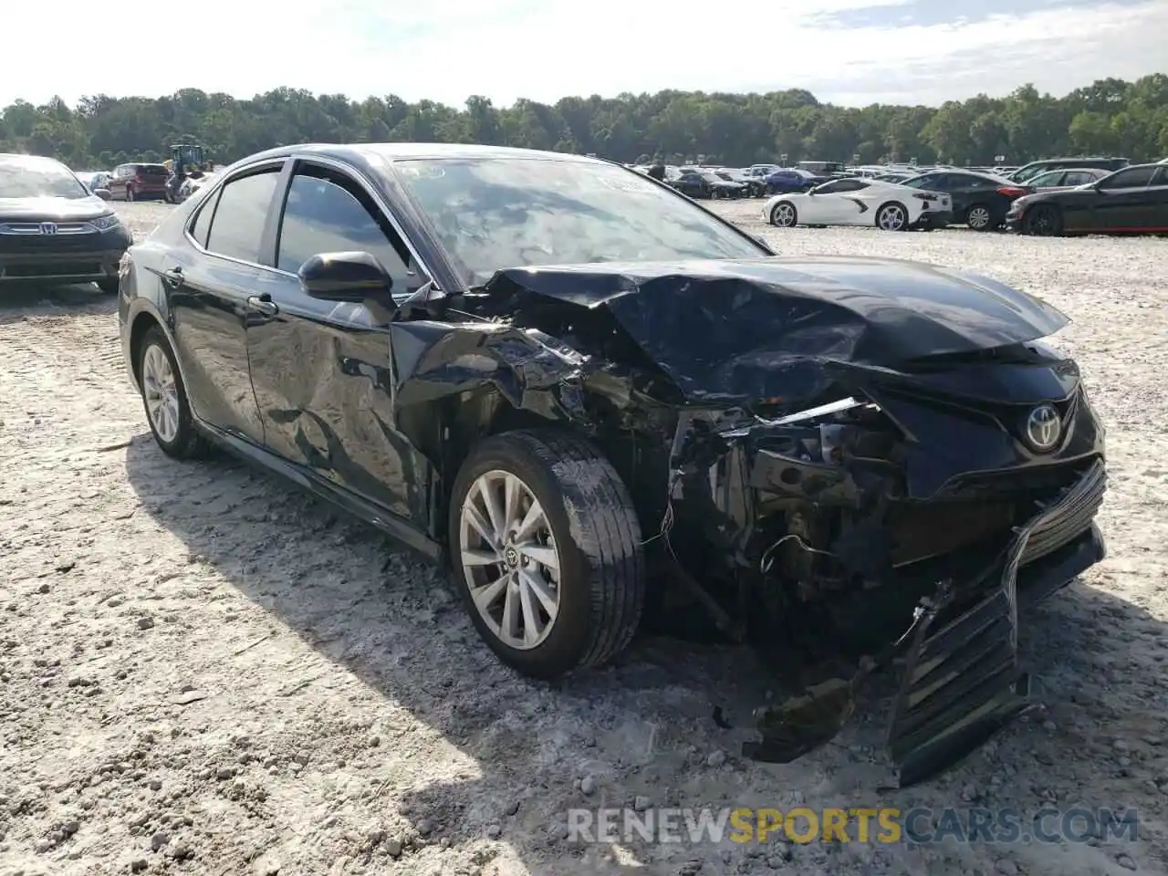 1 Photograph of a damaged car 4T1C11AK7MU596816 TOYOTA CAMRY 2021